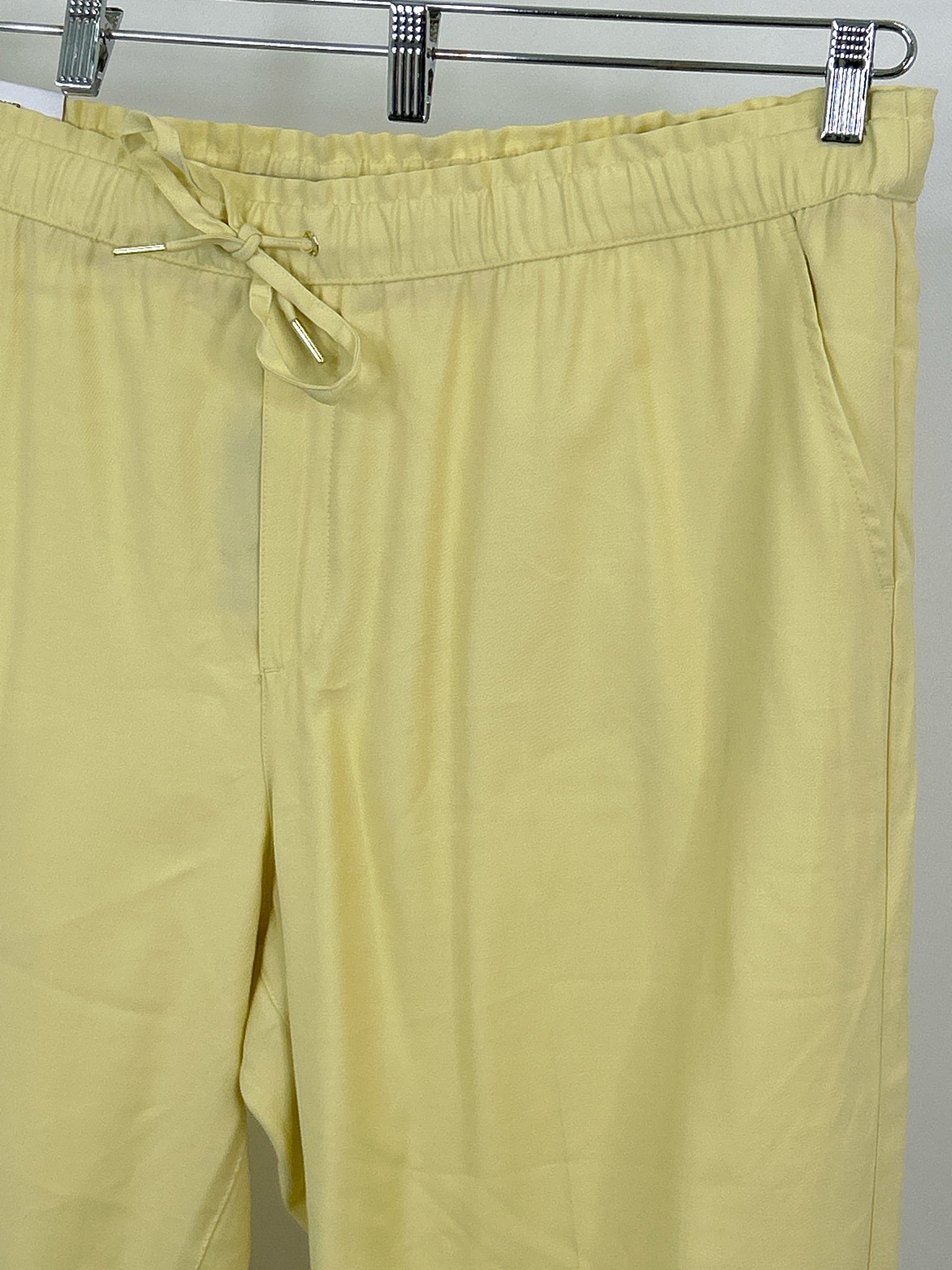 TOMMY HILFIGER Size XXL Yellow Women Pants NWT