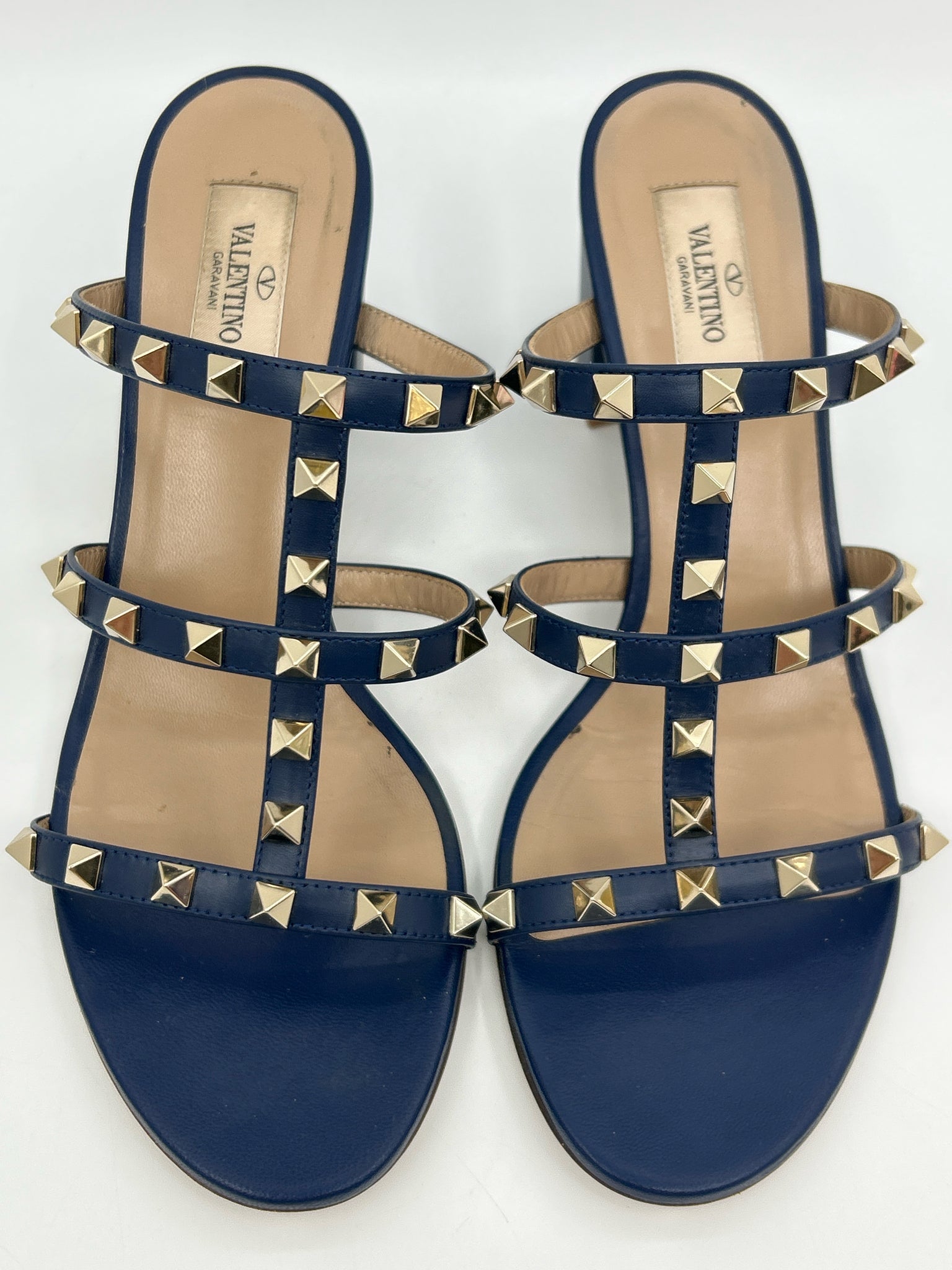VALENTINO Size 39.5 Blue Women Sandal
