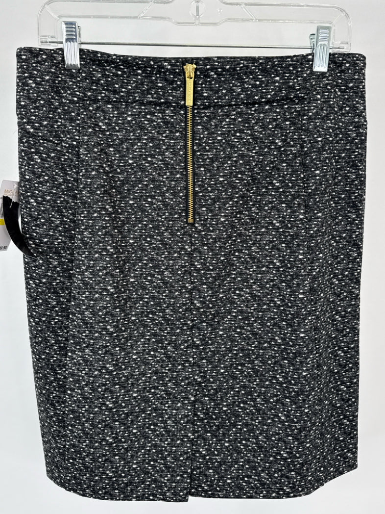MICHAEL MICHAEL KORS Size M Grey and white Women Skirt