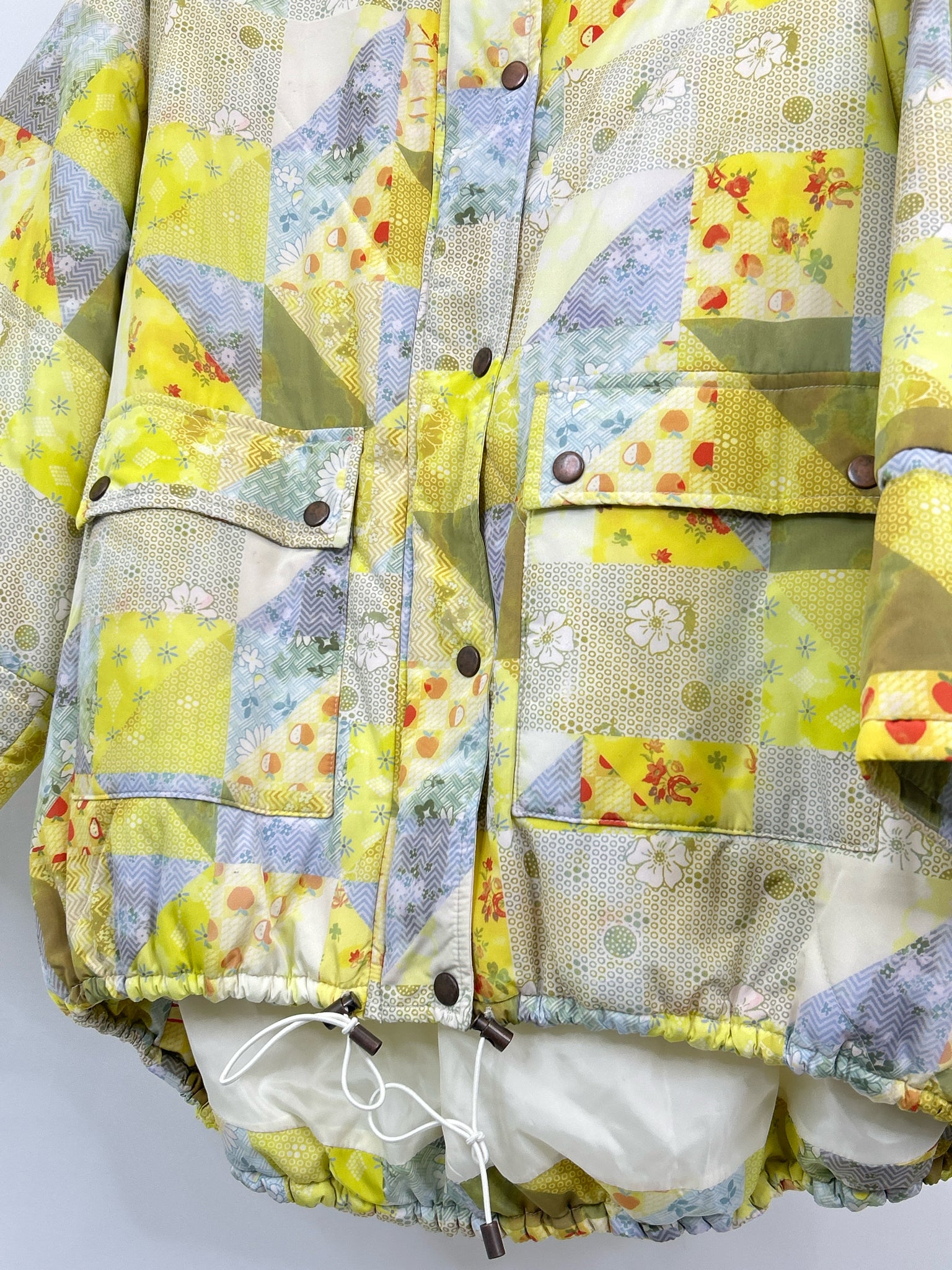 URBAN OUTFITTERS Size M Yellow Print Women Jacket