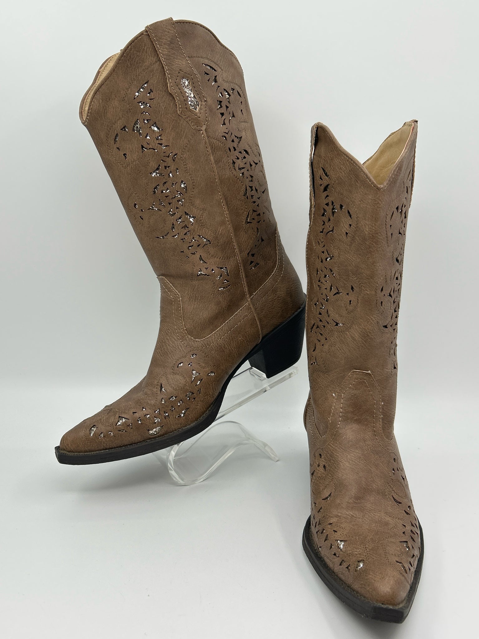 ROPER Size 7.5 Brown Women Boots