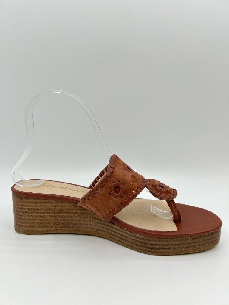 JACK ROGERS Size 9M Tan Women's Sandal