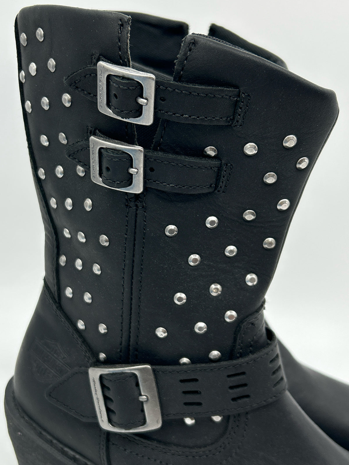 HARLEY DAVIDSON NWOB Size 10 Black Women Boots