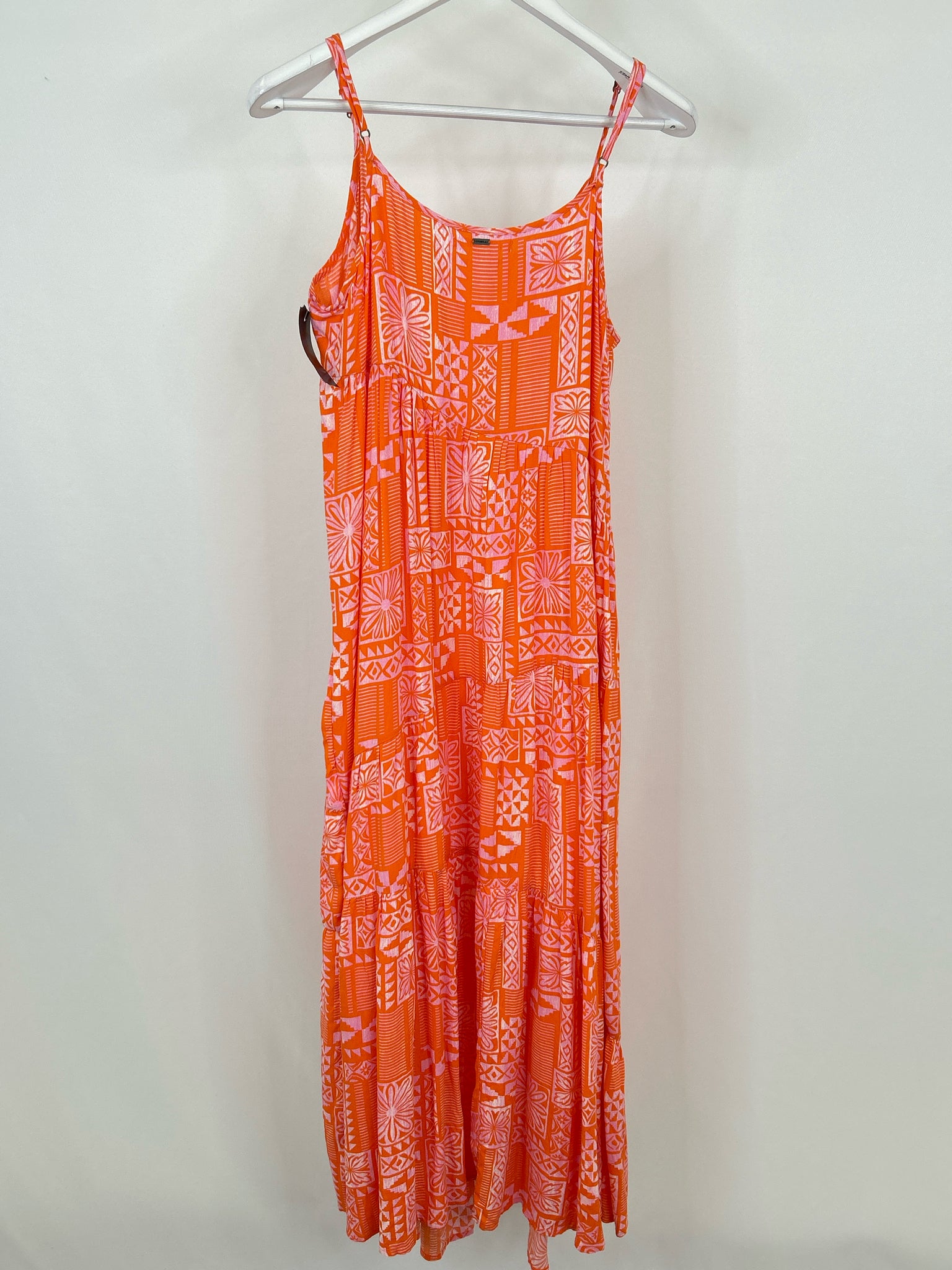 O'NEILL Size M Orange Print Women Dress