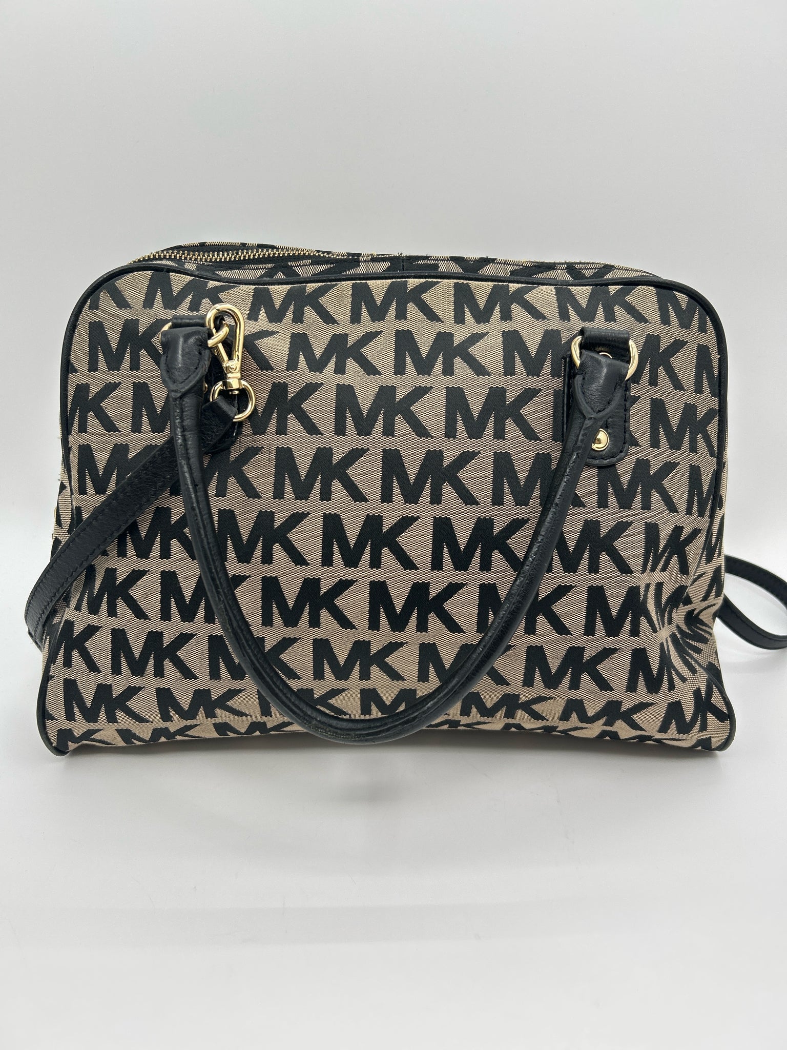MICHAEL MICHAEL KORS Grey & Black Women Purse