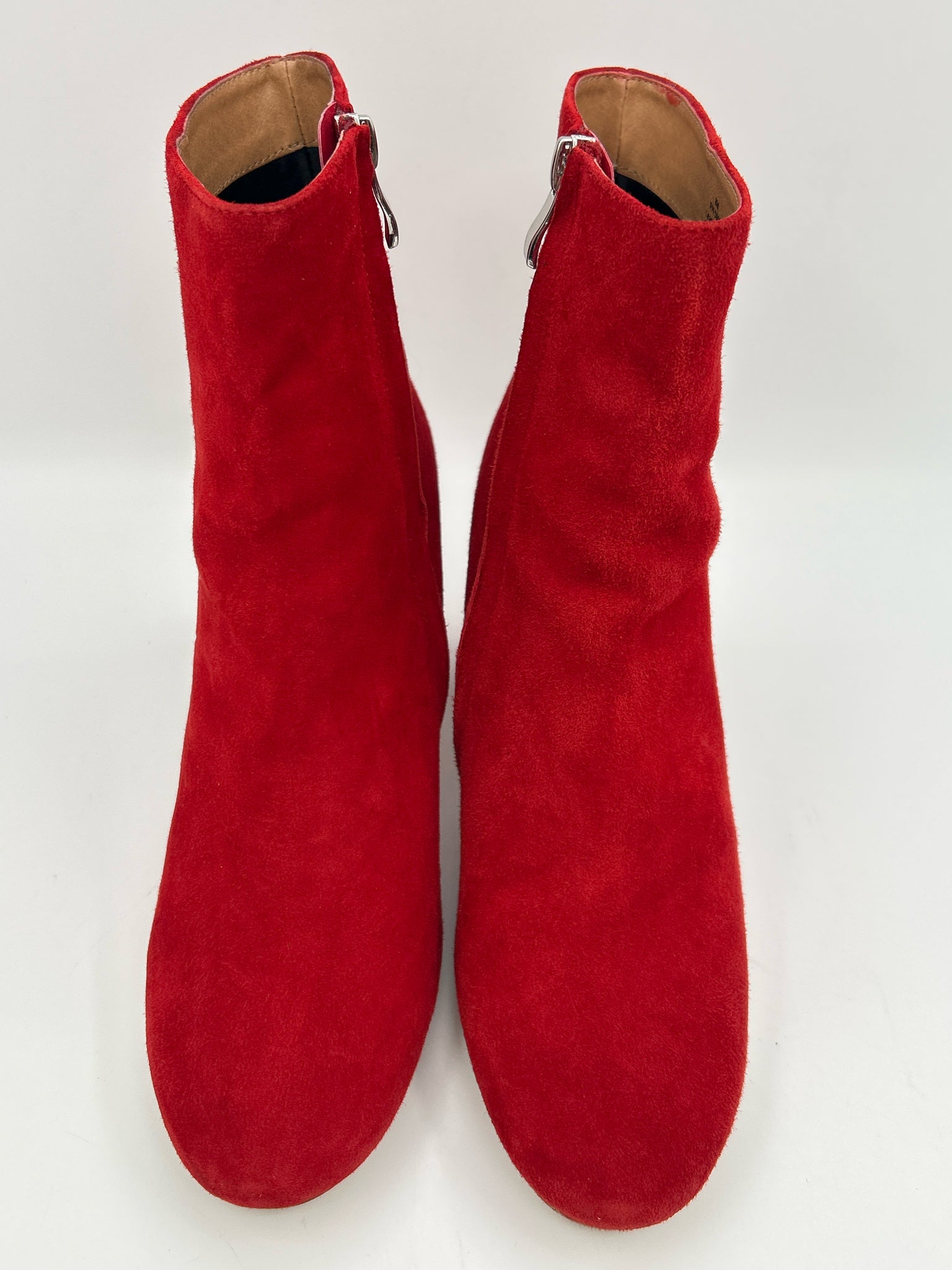 HALOGEN Size 8M Red Women Booties