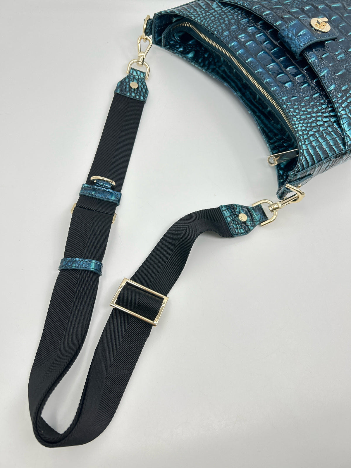 BRAHMIN Teal Women Purse