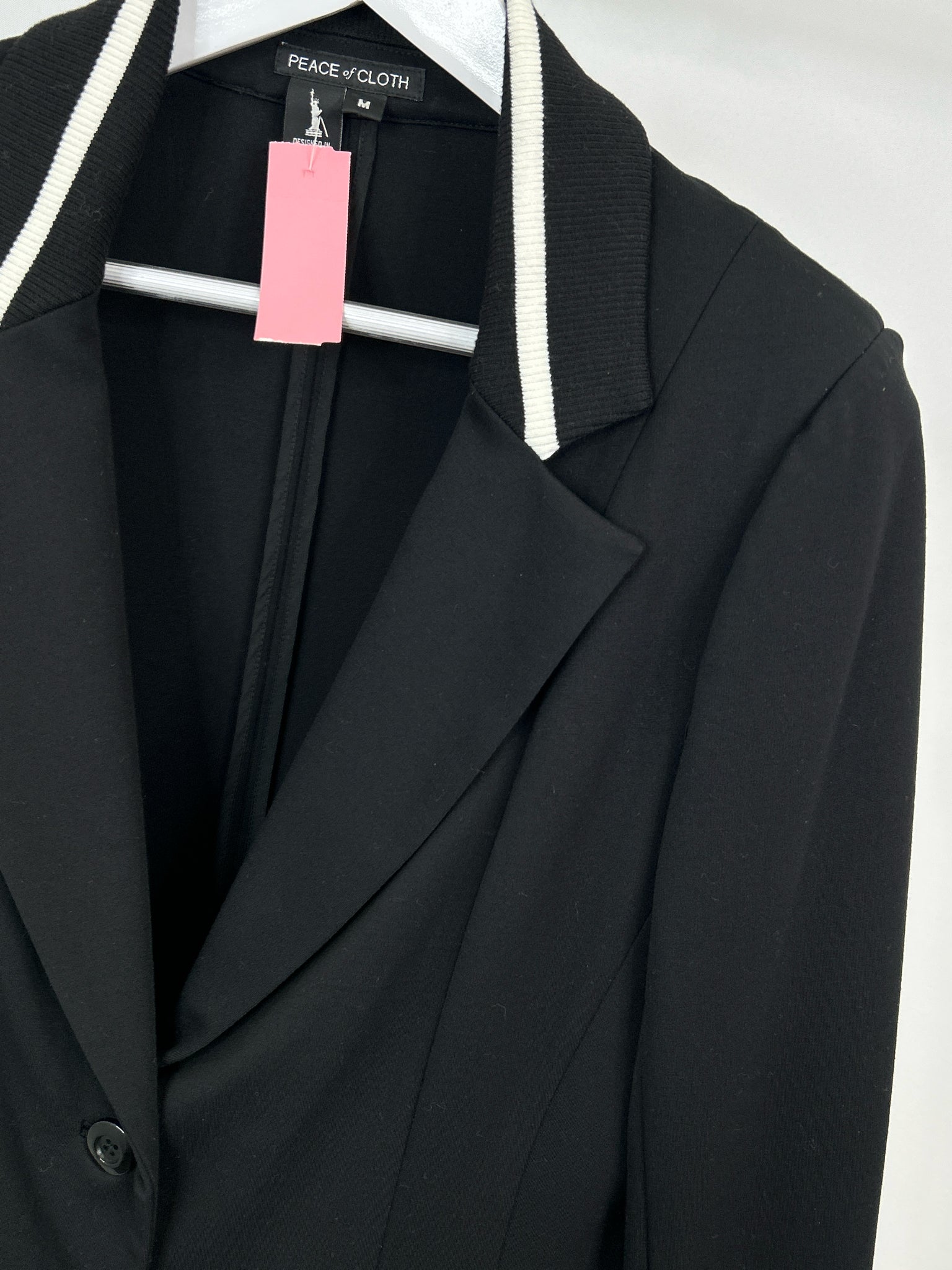 PEACE OF CLOTH Size M Black Women Jacket