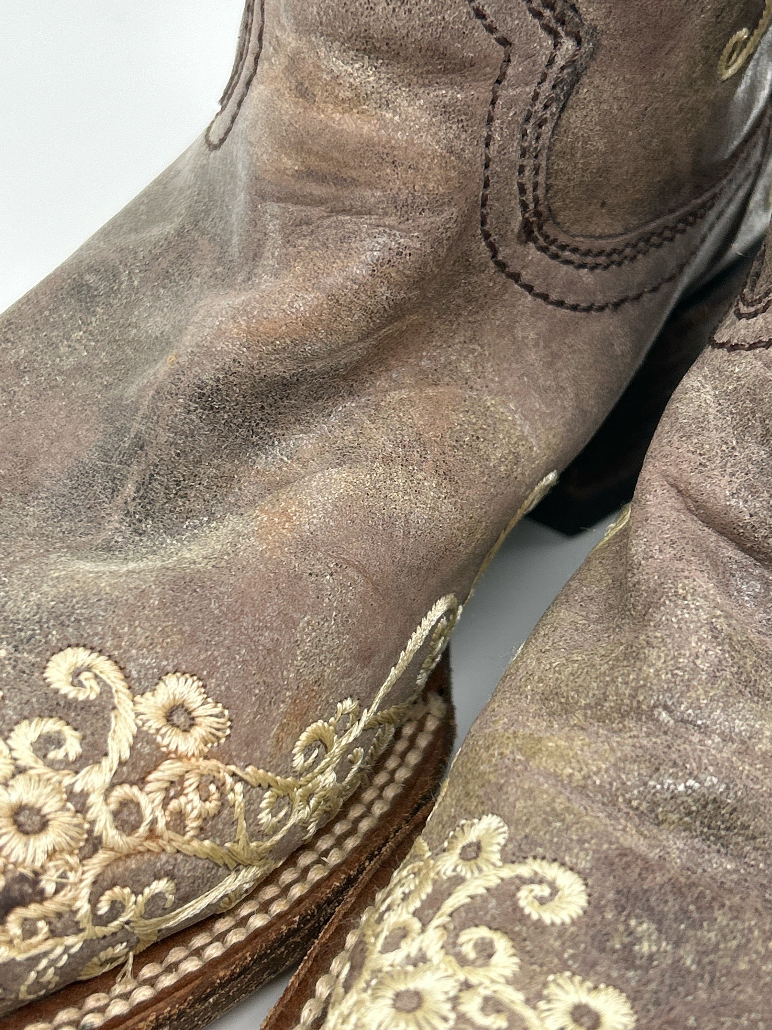 CORRAL Size 8M Taupe Women Boots