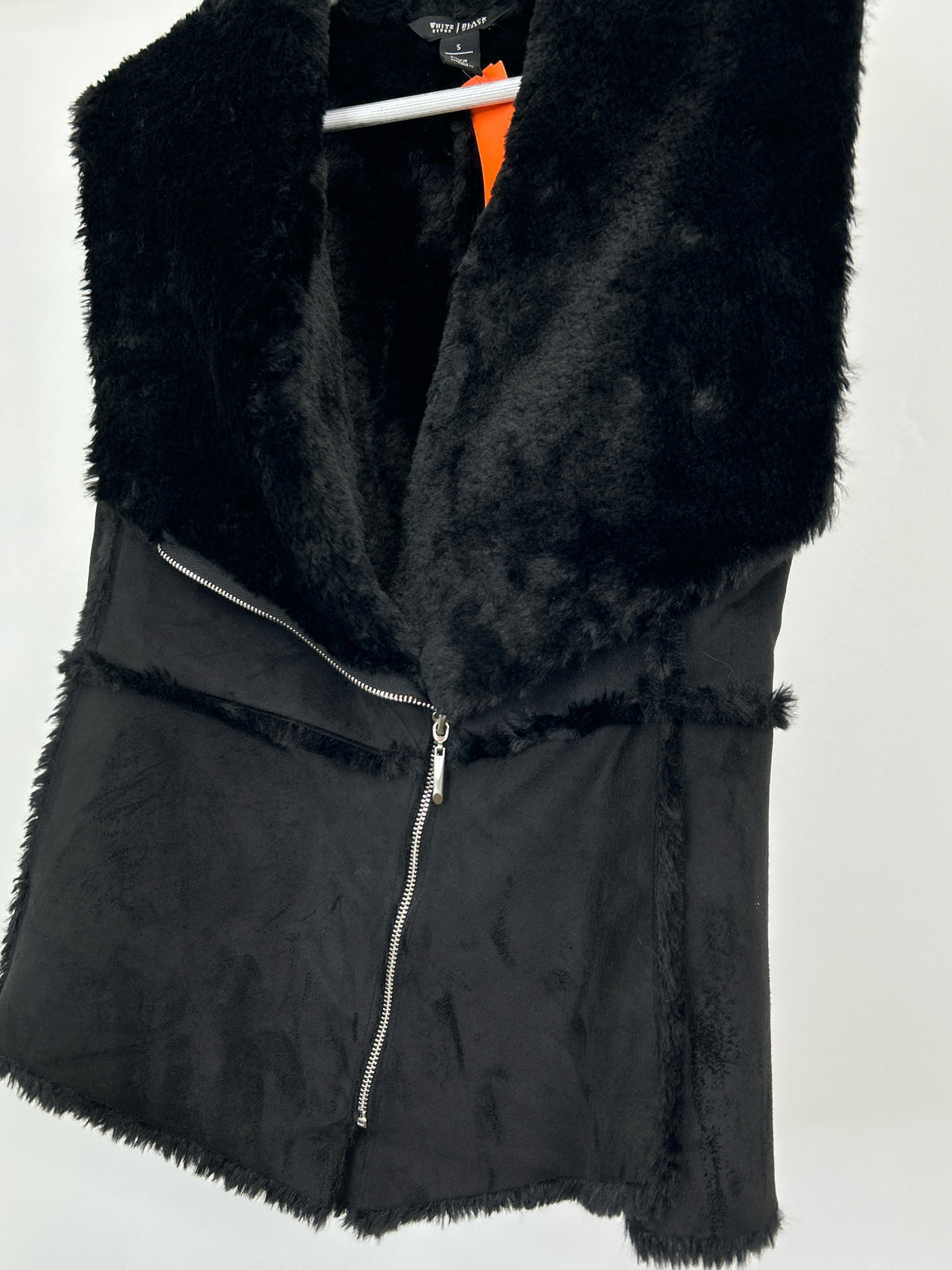 White House Black Market Size S Black Women Vest