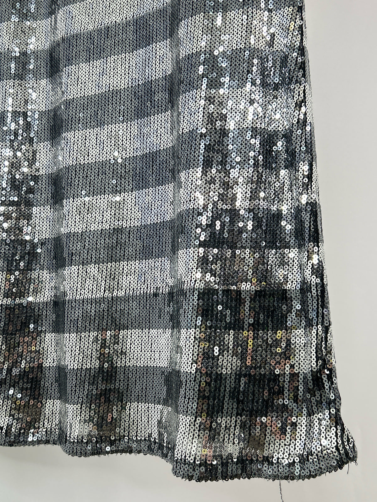 White House Black Market Size M Silver Women Dress