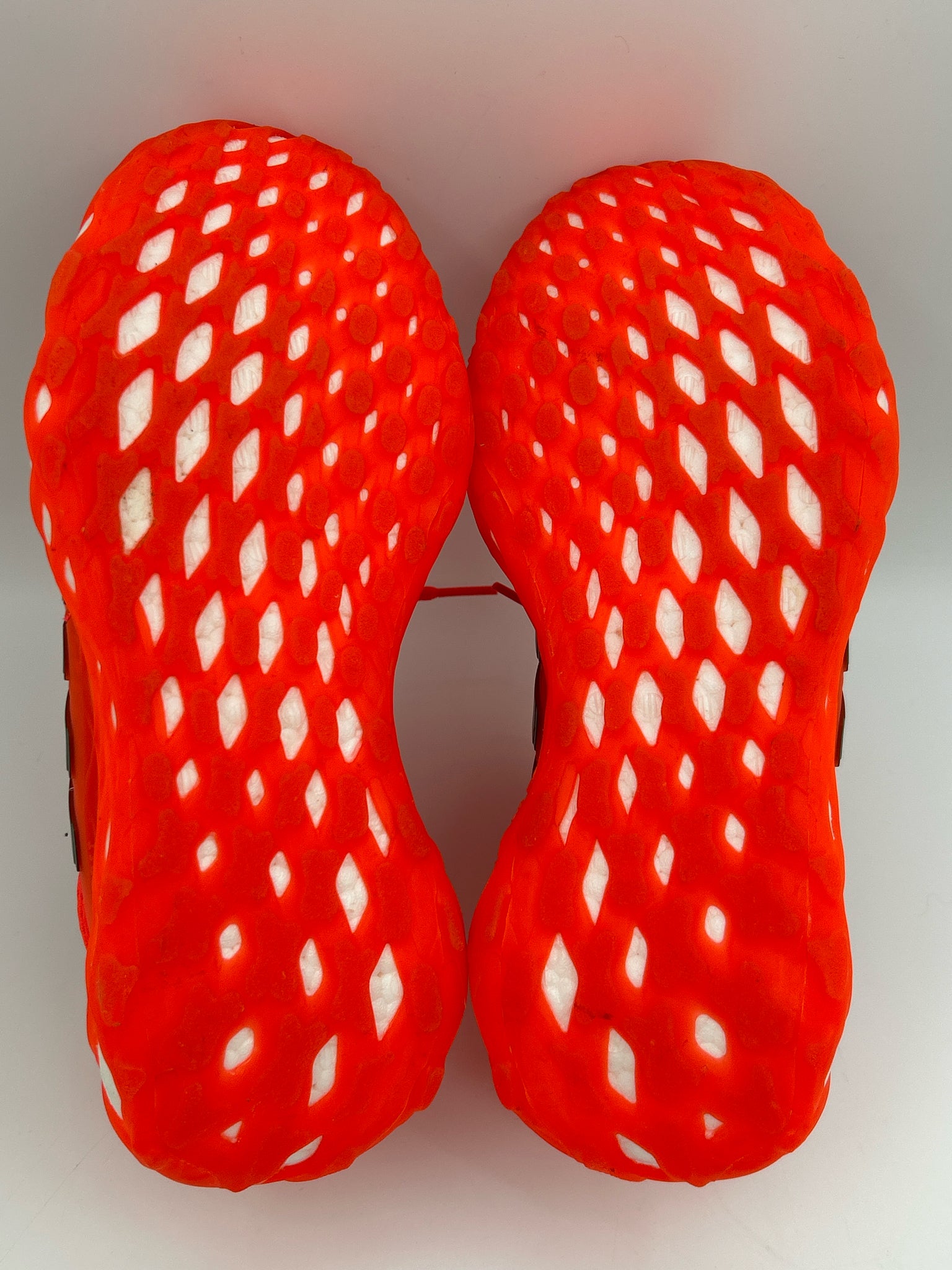 ADIDAS Size 6.5 Bright Orange Women Sneakers