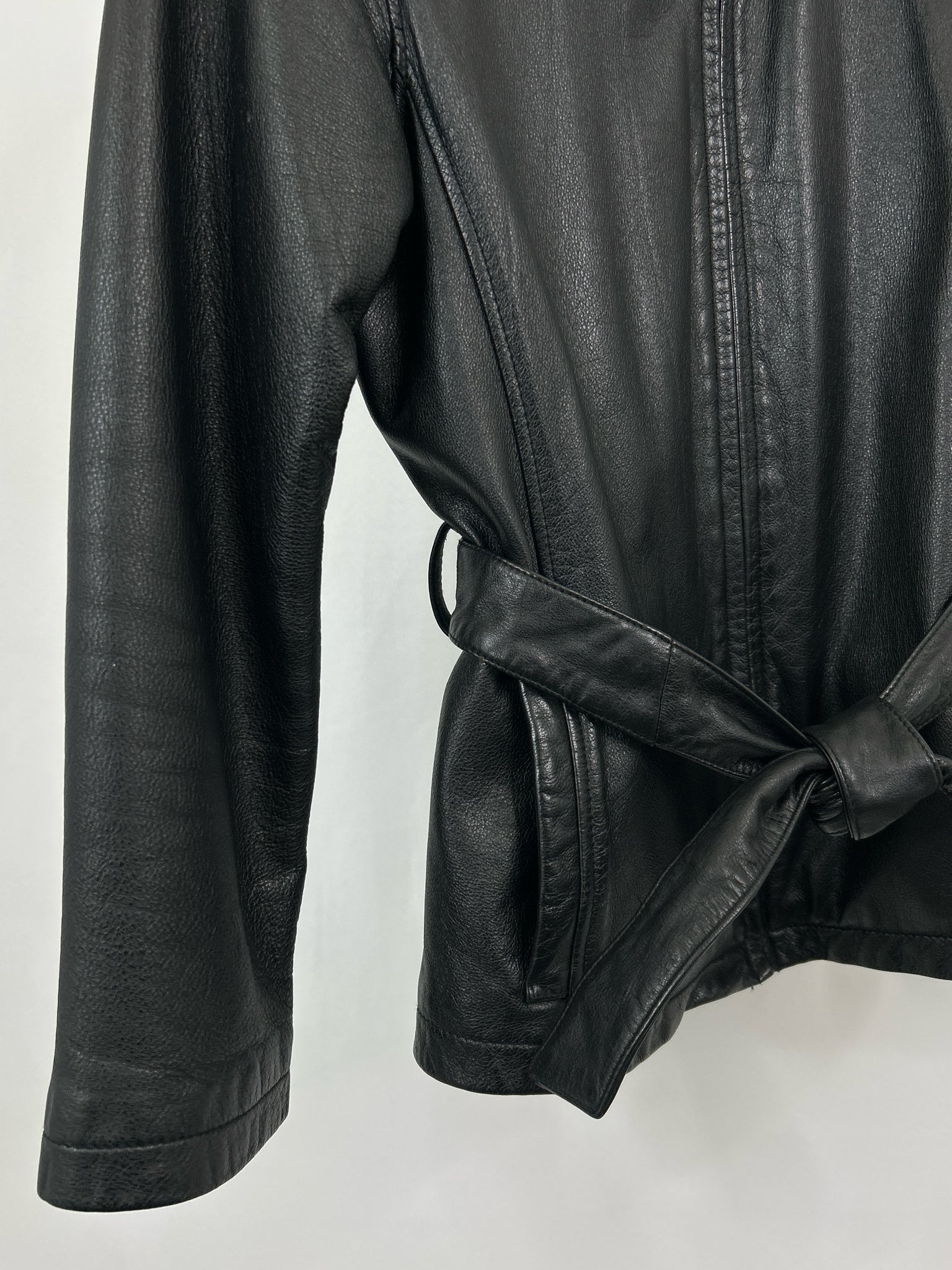 WILSONS LEATHER Size S Black Women Jacket