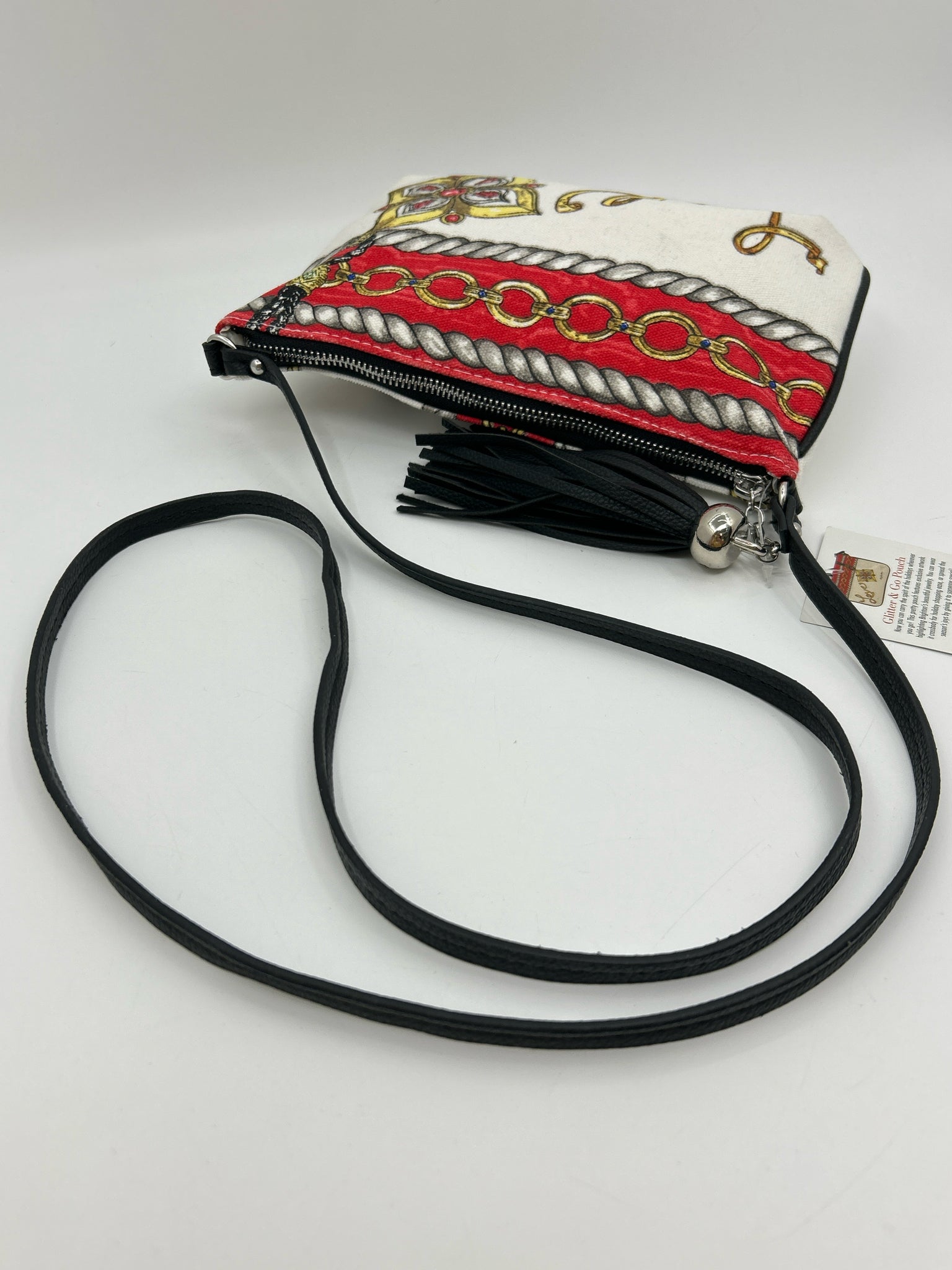 BRIGHTON WHITE AND RED Women Purse