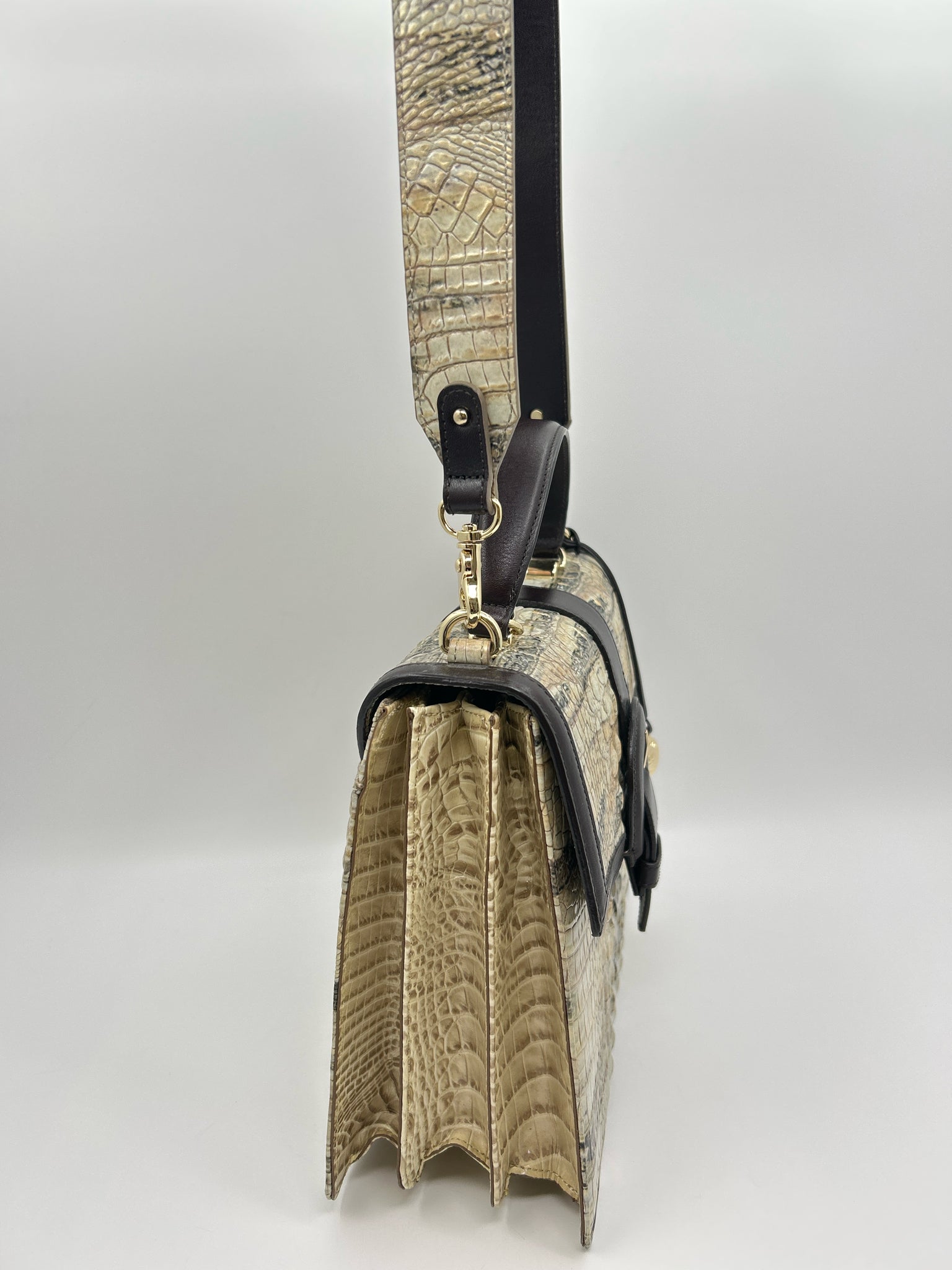 BRAHMIN BROWN AND BEIGE Women Purse
