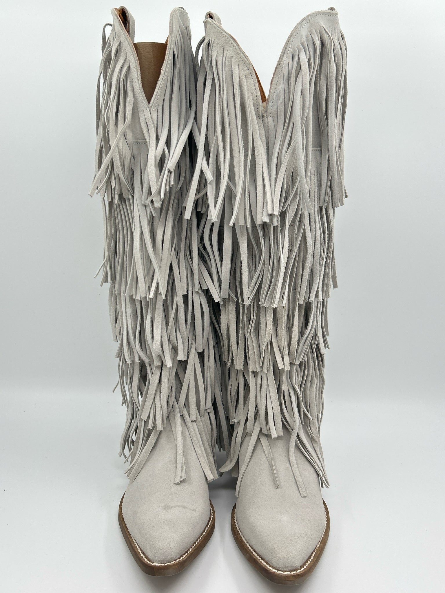 DINGO Size 7.5M White Women Boots