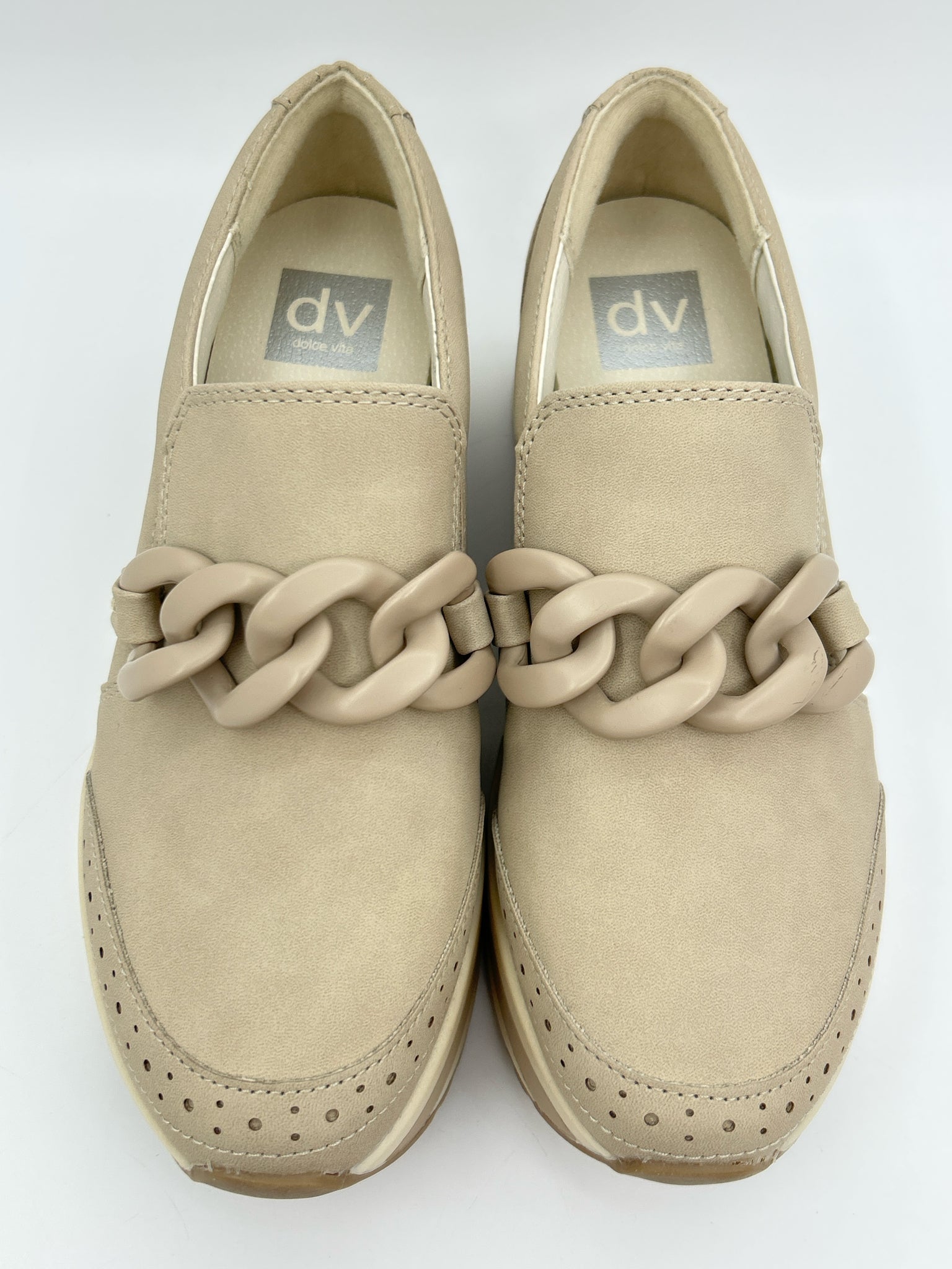 DOLCE VITA Size 7.5 Beige Women Sneakers