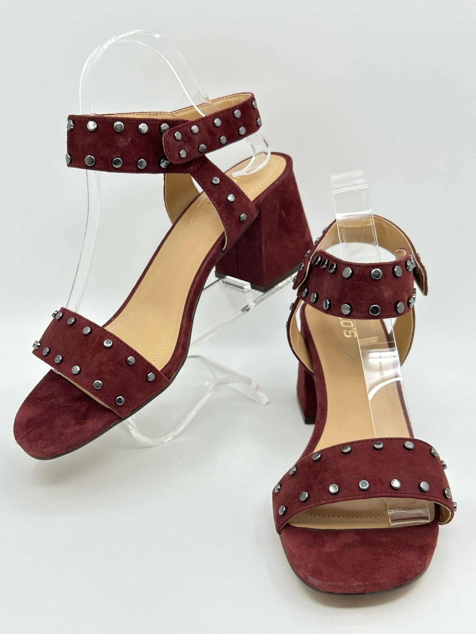 CHICO'S Size 9.5M WINE Women Sandal
