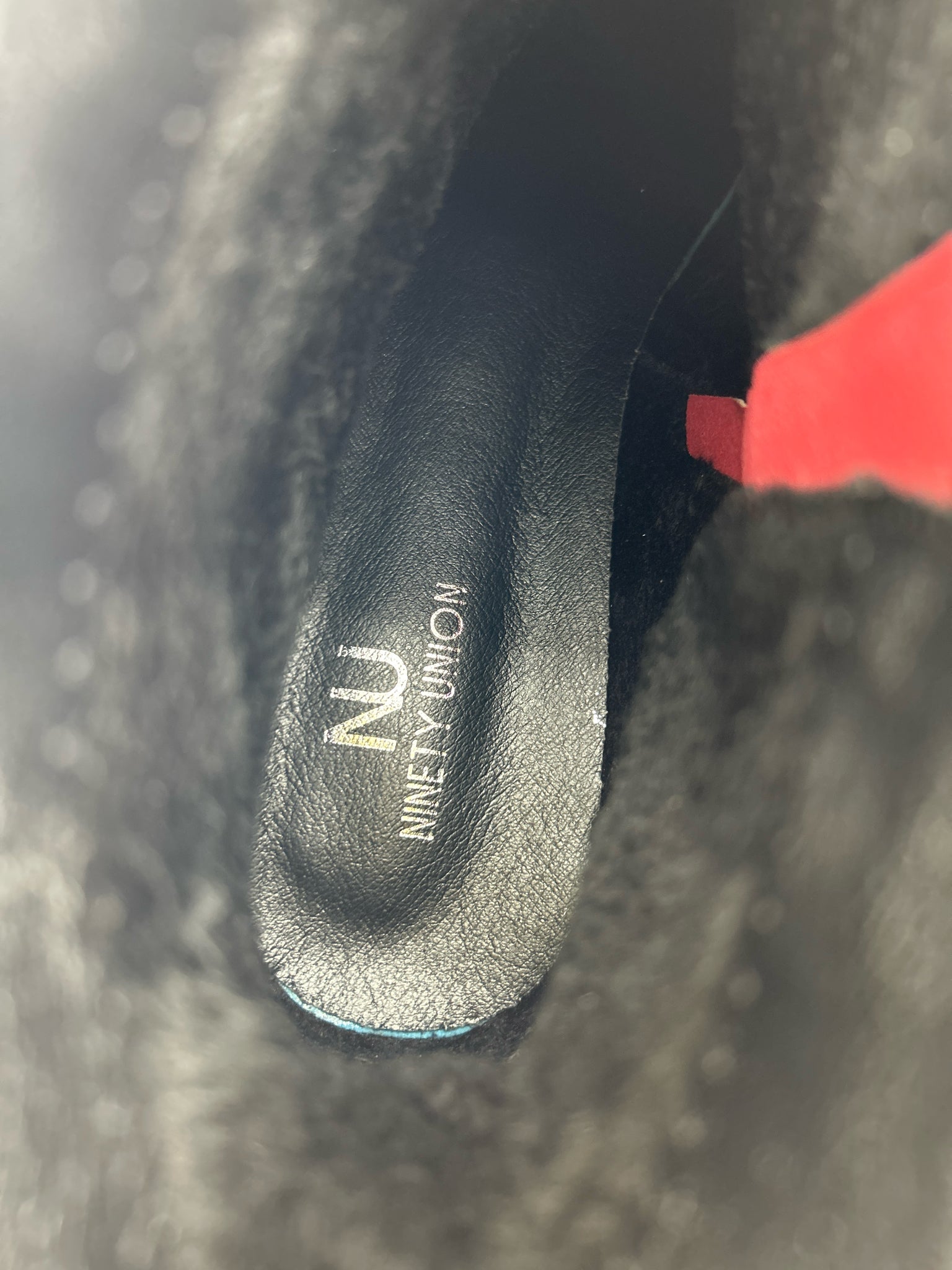 NU NINETY UNION Size 11 Red Women Booties