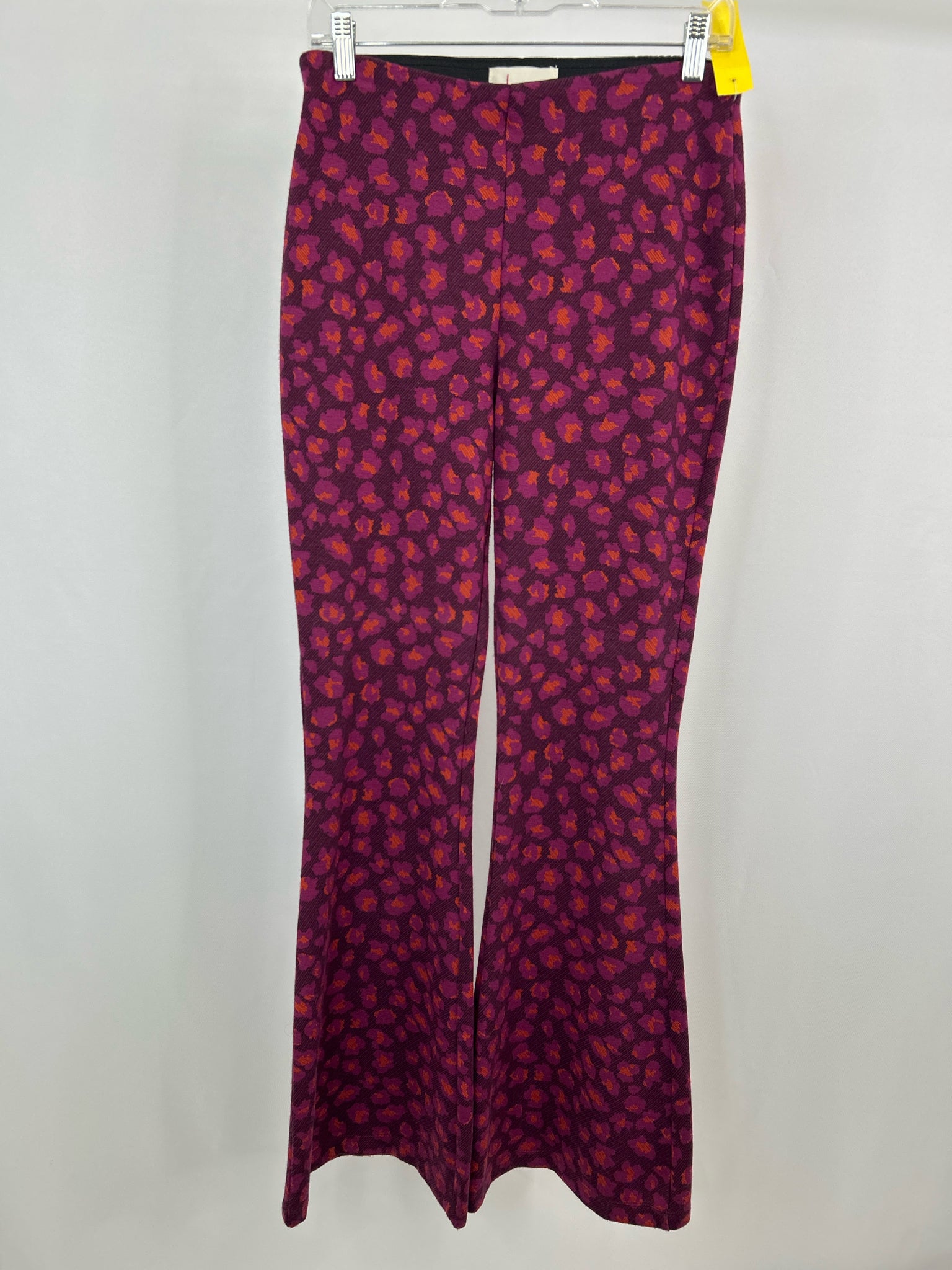 BY ANTHROPOLGIE Size S Plum Print Women Pants