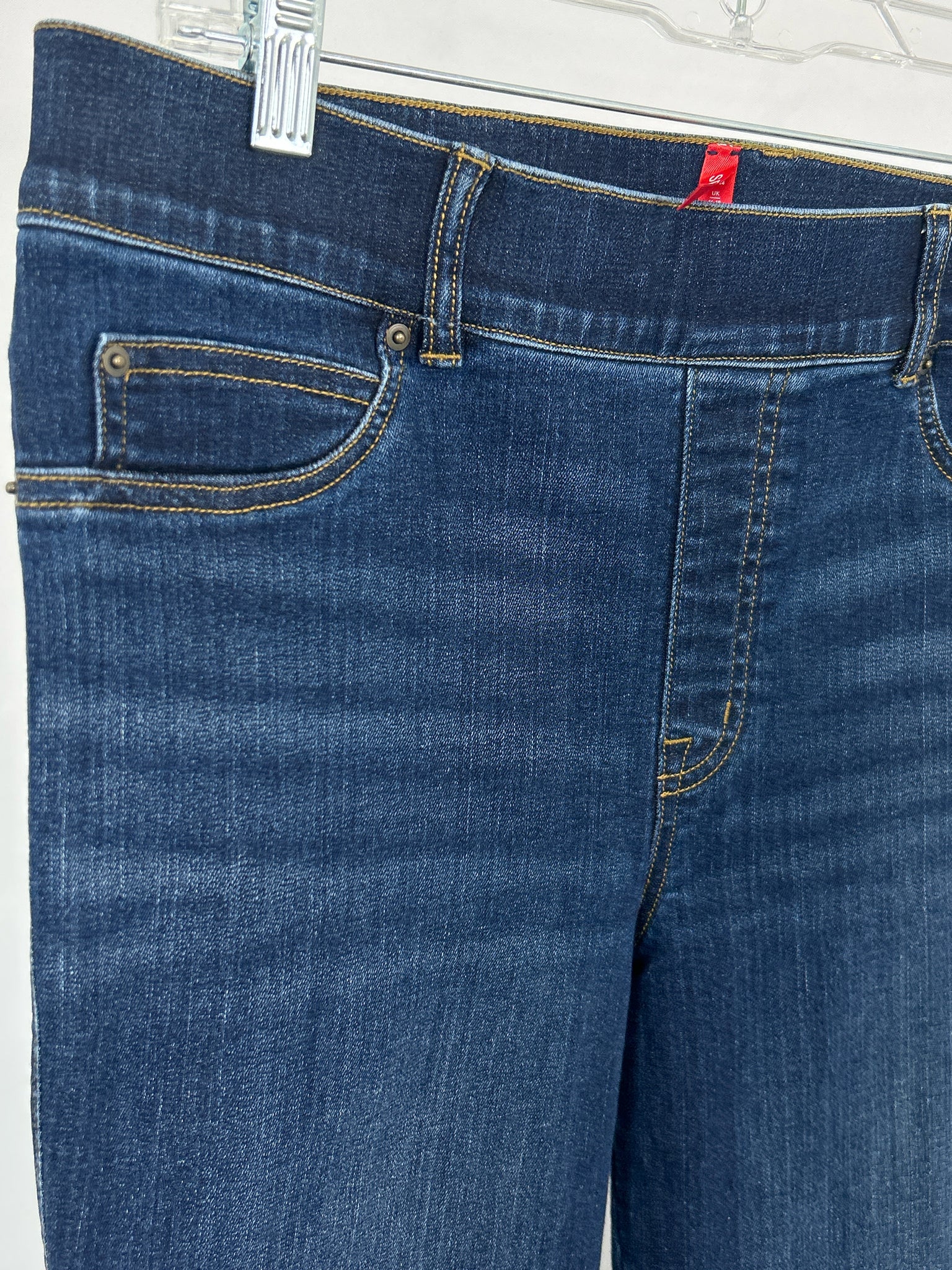 SPANX Size L BLUE DENIM Women jeans