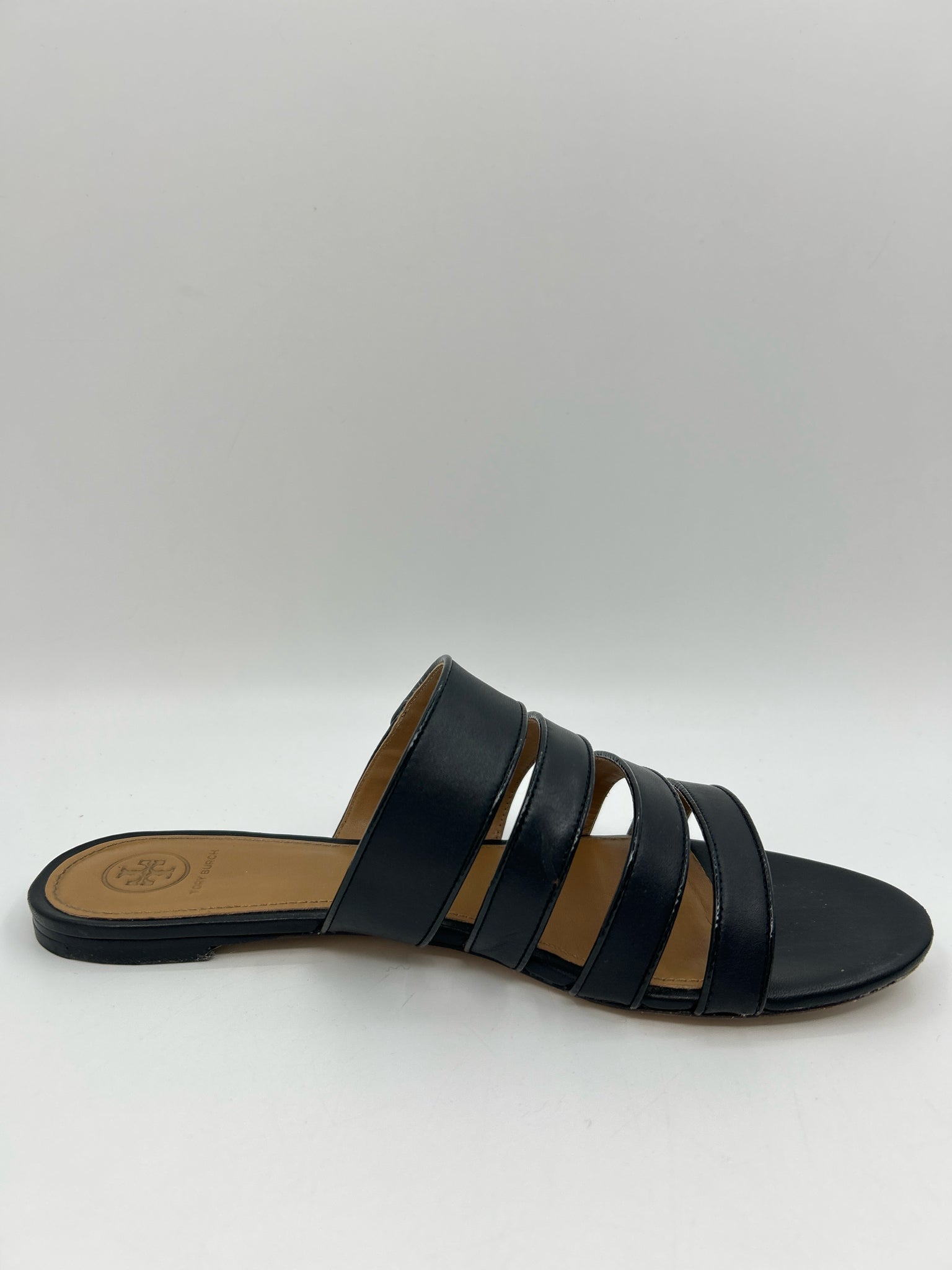 TORY BURCH Size 9.5M Black Women Sandal