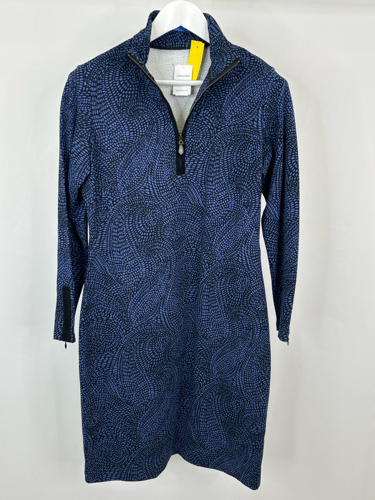 J. McLaughlin Size L blue and black Women Dress