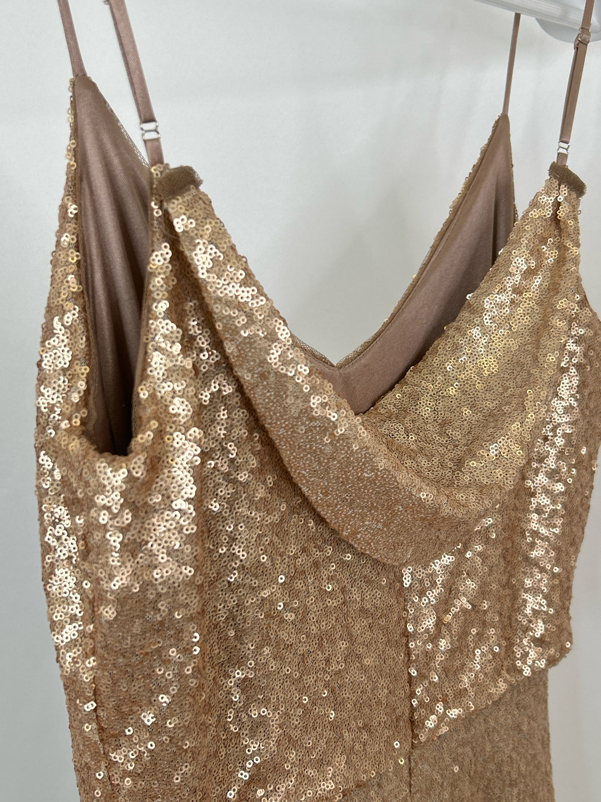 REVELRY Size 12 Champagne Women Dress
