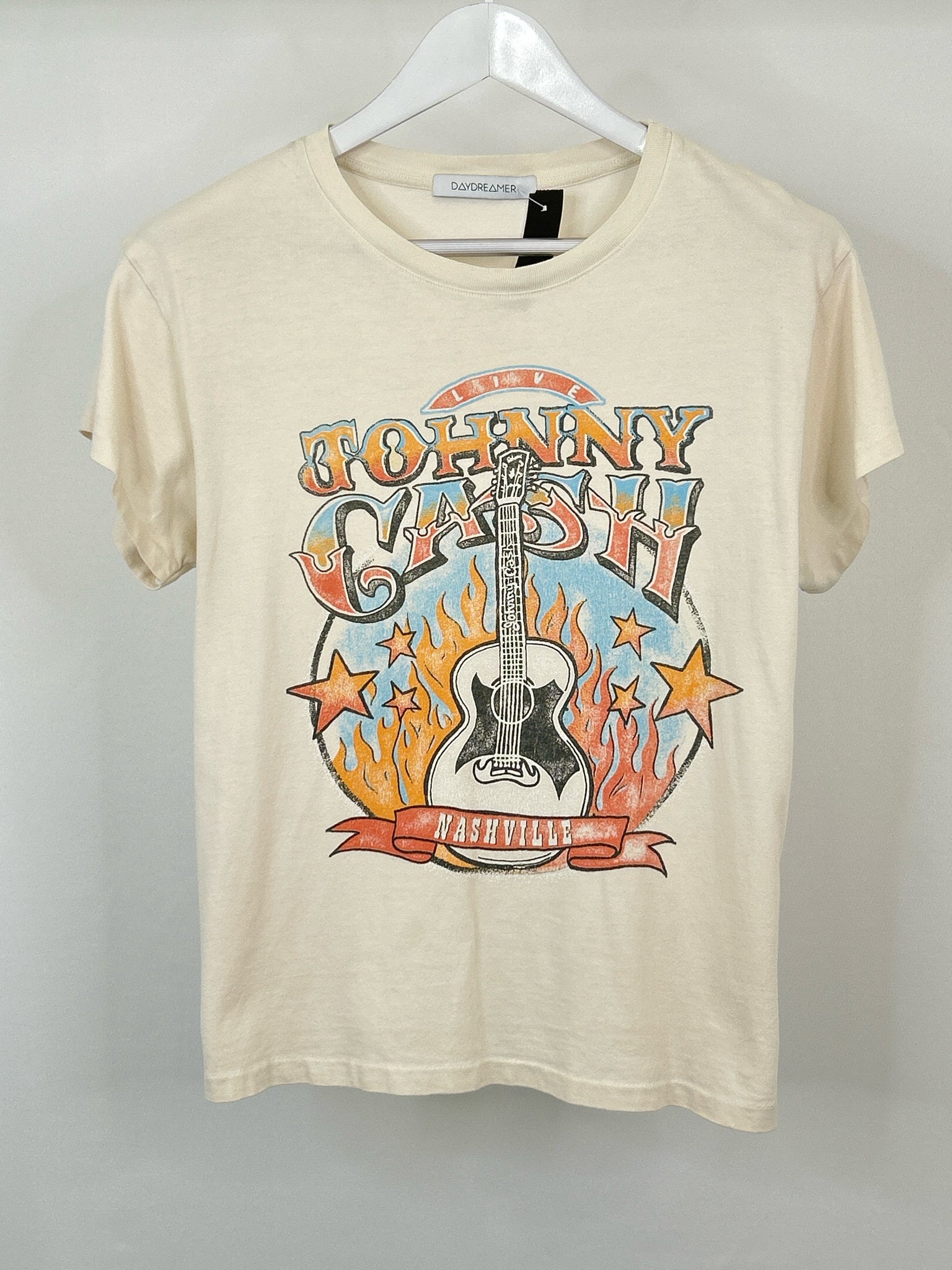 DAYDREAMER Size S Cream Women T-shirt