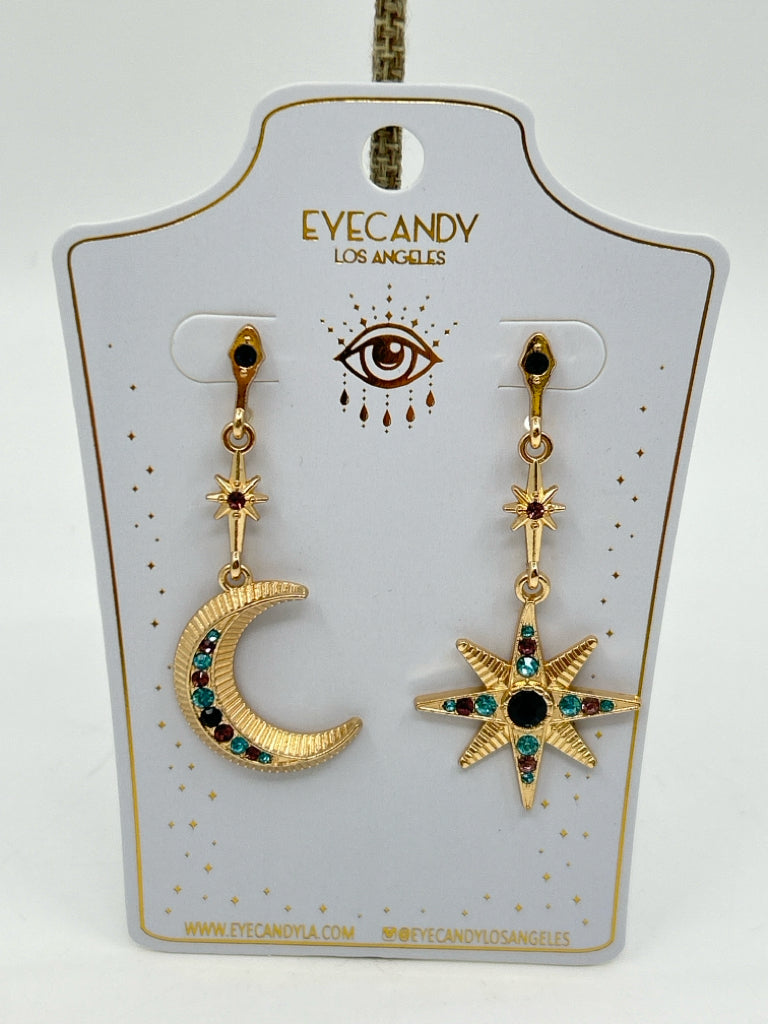 EYE CANDY Size One Size Gold Earrings