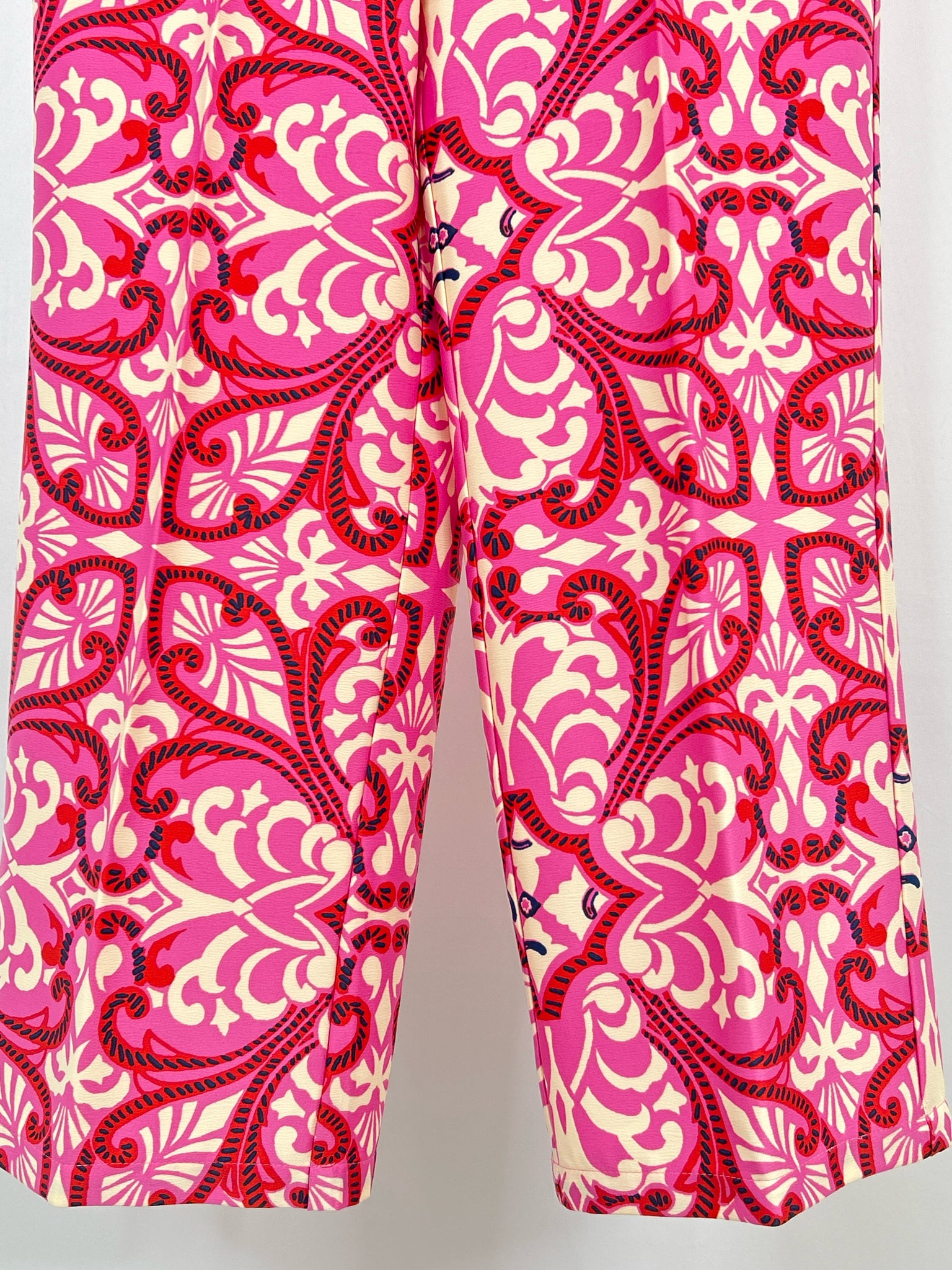 RACHEL ZOE Size S Fuschia Print Women 2-Piece w/pants
