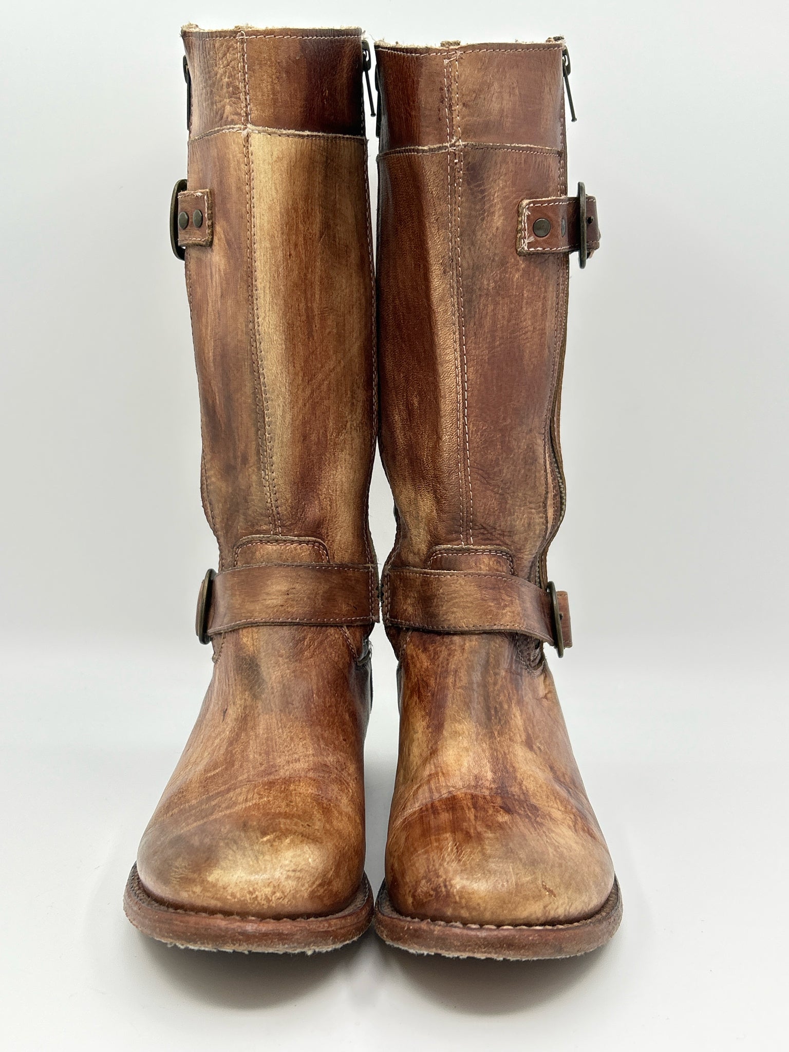 BED STU Size 7 Tan Women Boots