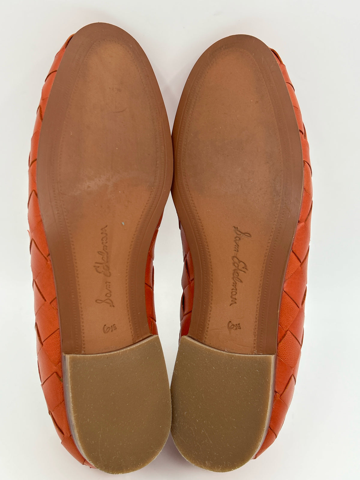 SAM EDELMAN Size 6.5M Orange Women Loafer