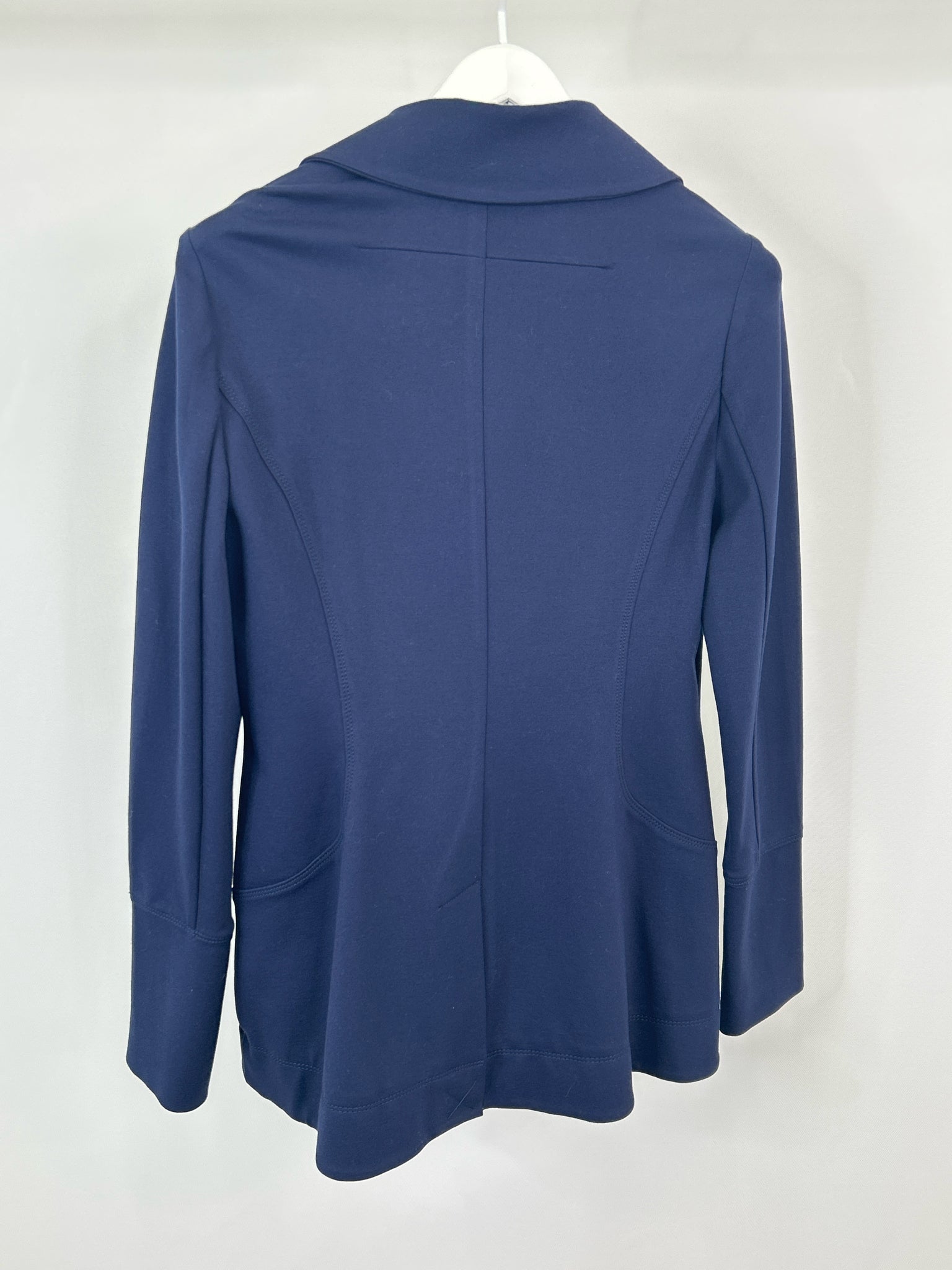 White House Black Market Size 10 Navy Women Jacket NWT