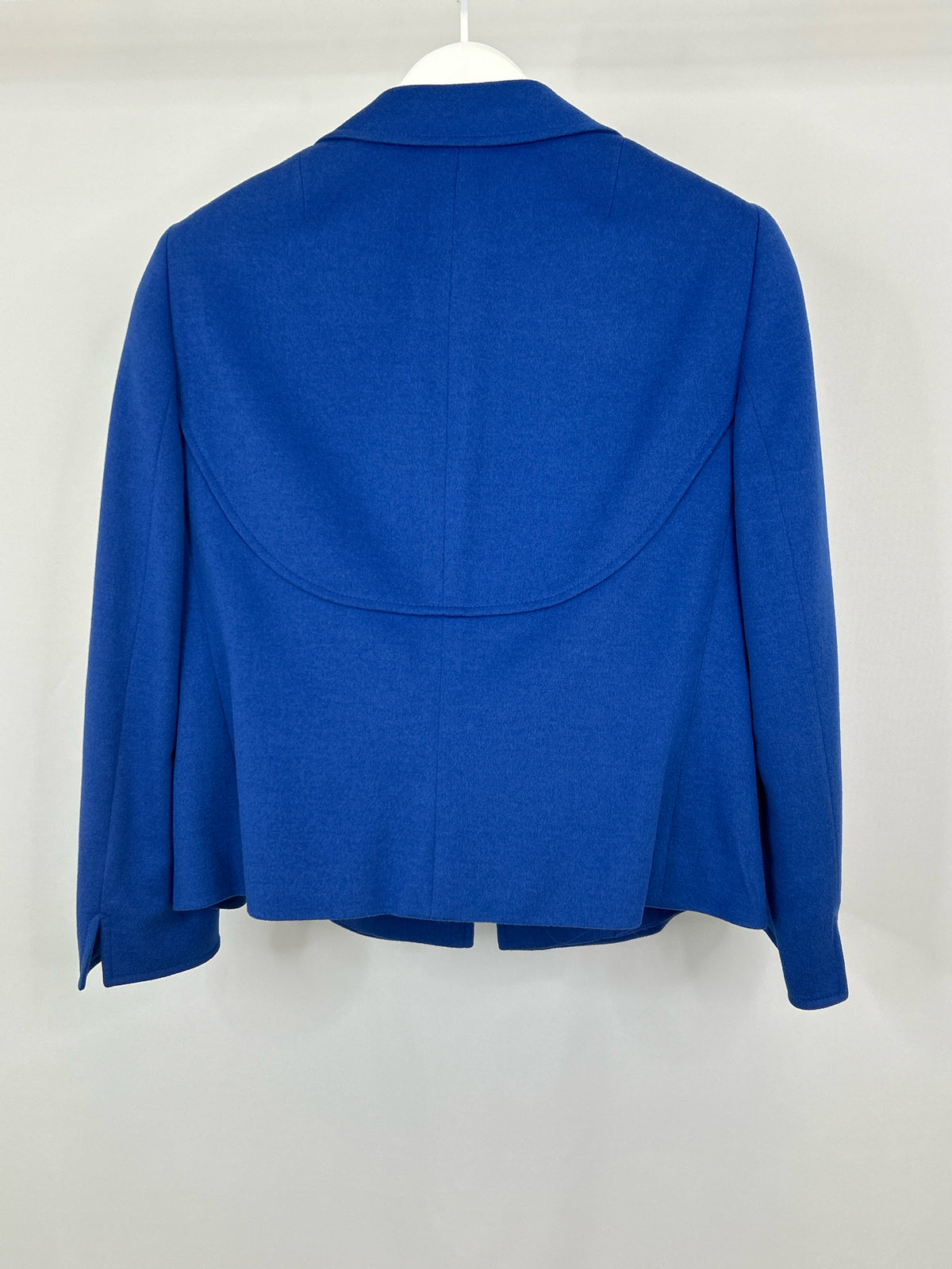 AKRIS PUNTO Size 14 Blue Women Jacket