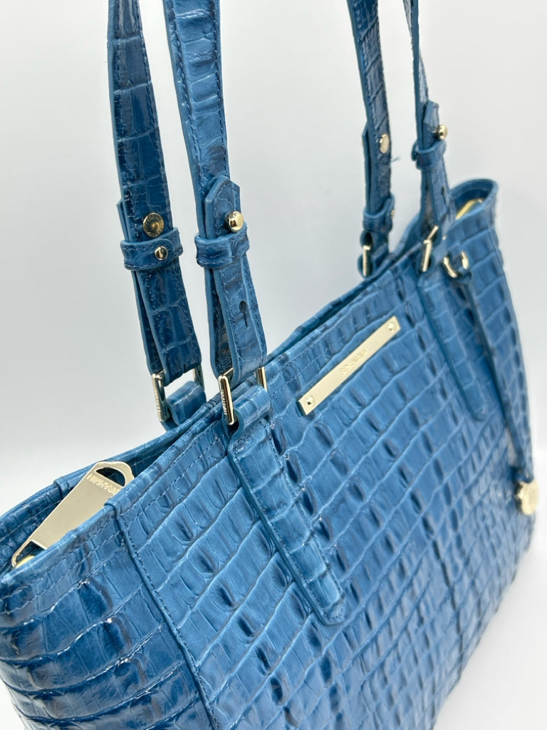 BRAHMIN Cobalt Blue Tote