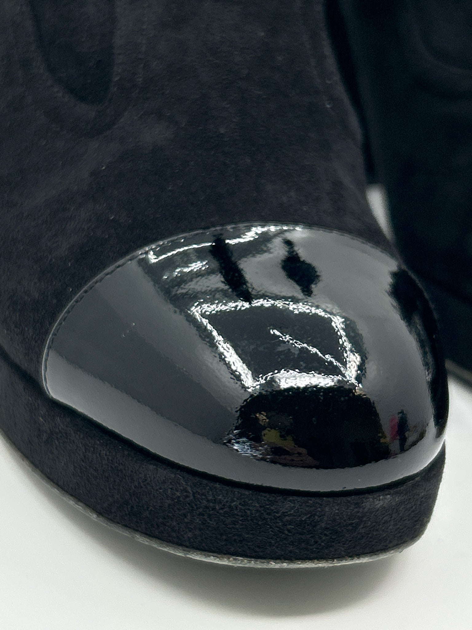 CHANEL Size 41/10 Black Women Booties