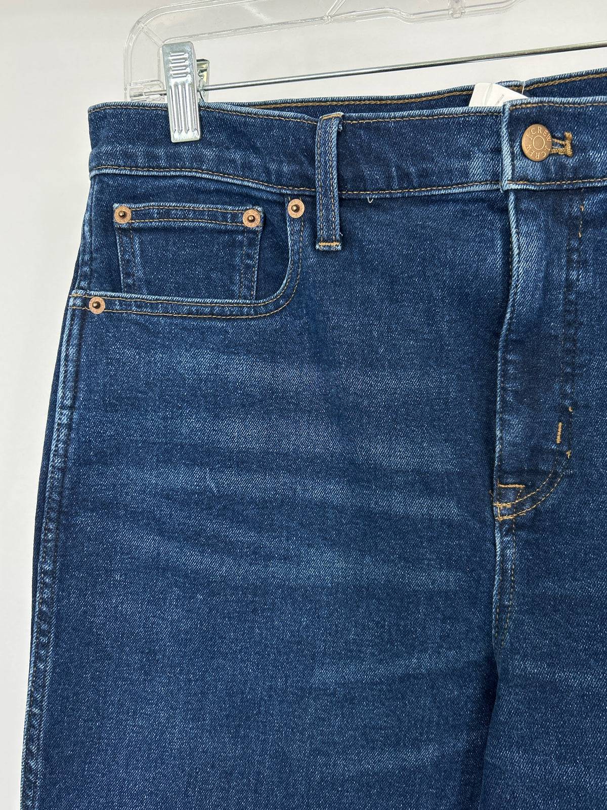J. CREW Size 32/14 BLUE DENIM Women jeans