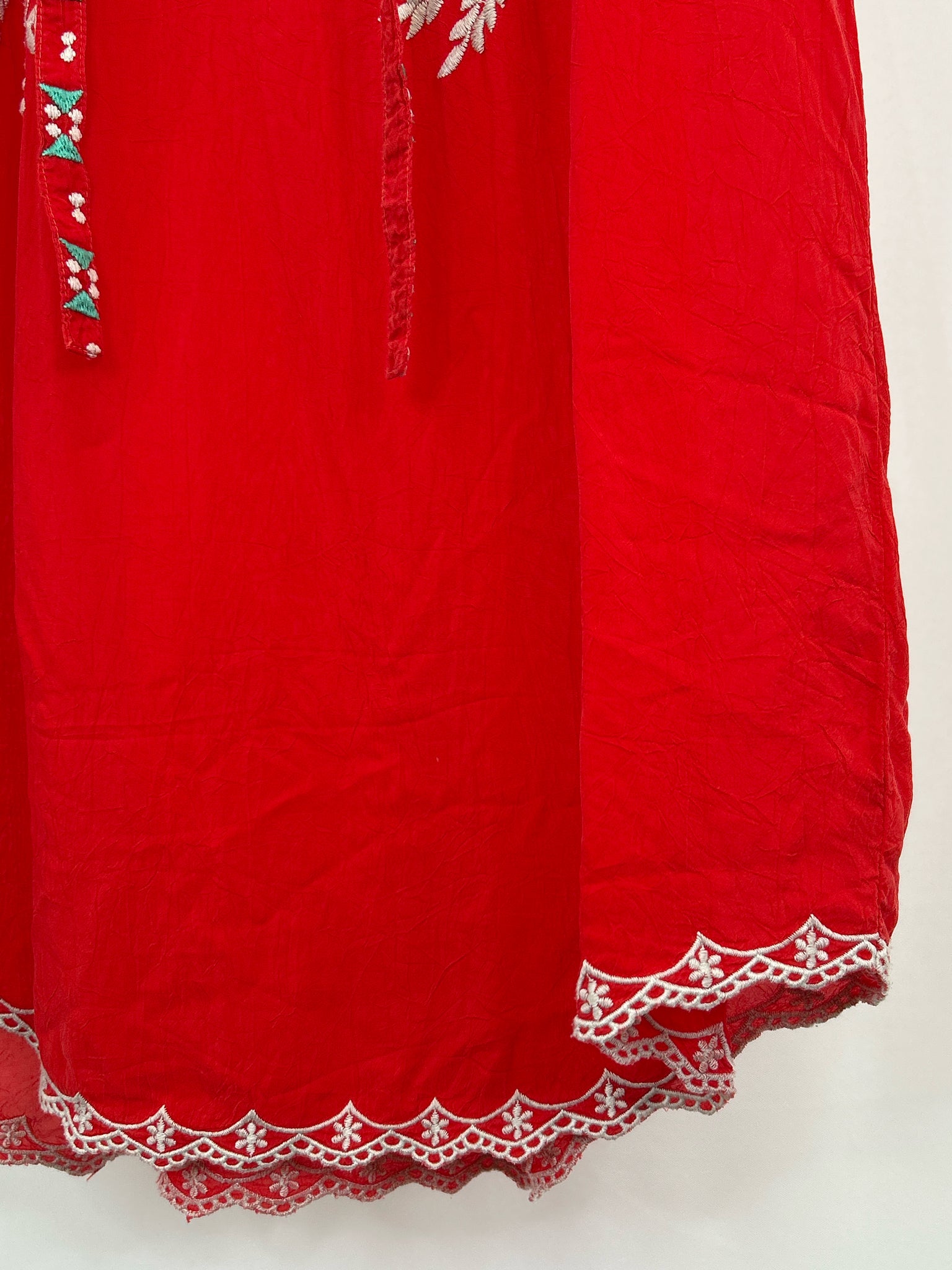 JOHNNY WAS Size XL Red Women Blouse