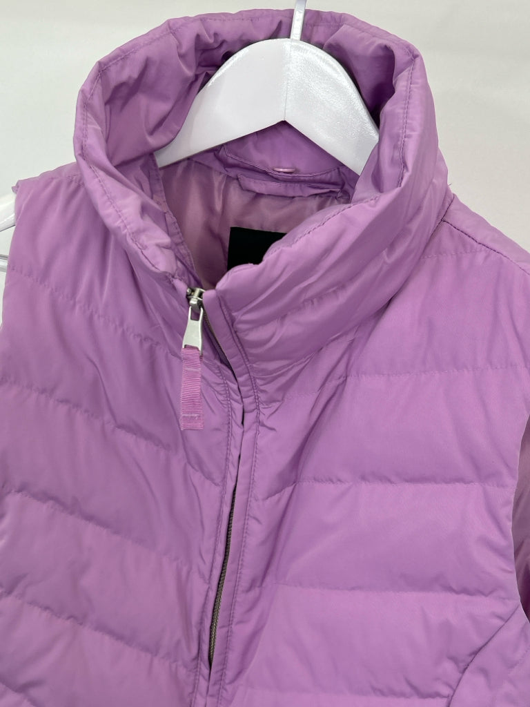 TALBOTS Women Size S Lilac Puffer Vest