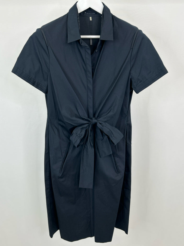 ELIE TAHARI Size 12 Navy Women's Dress NWT