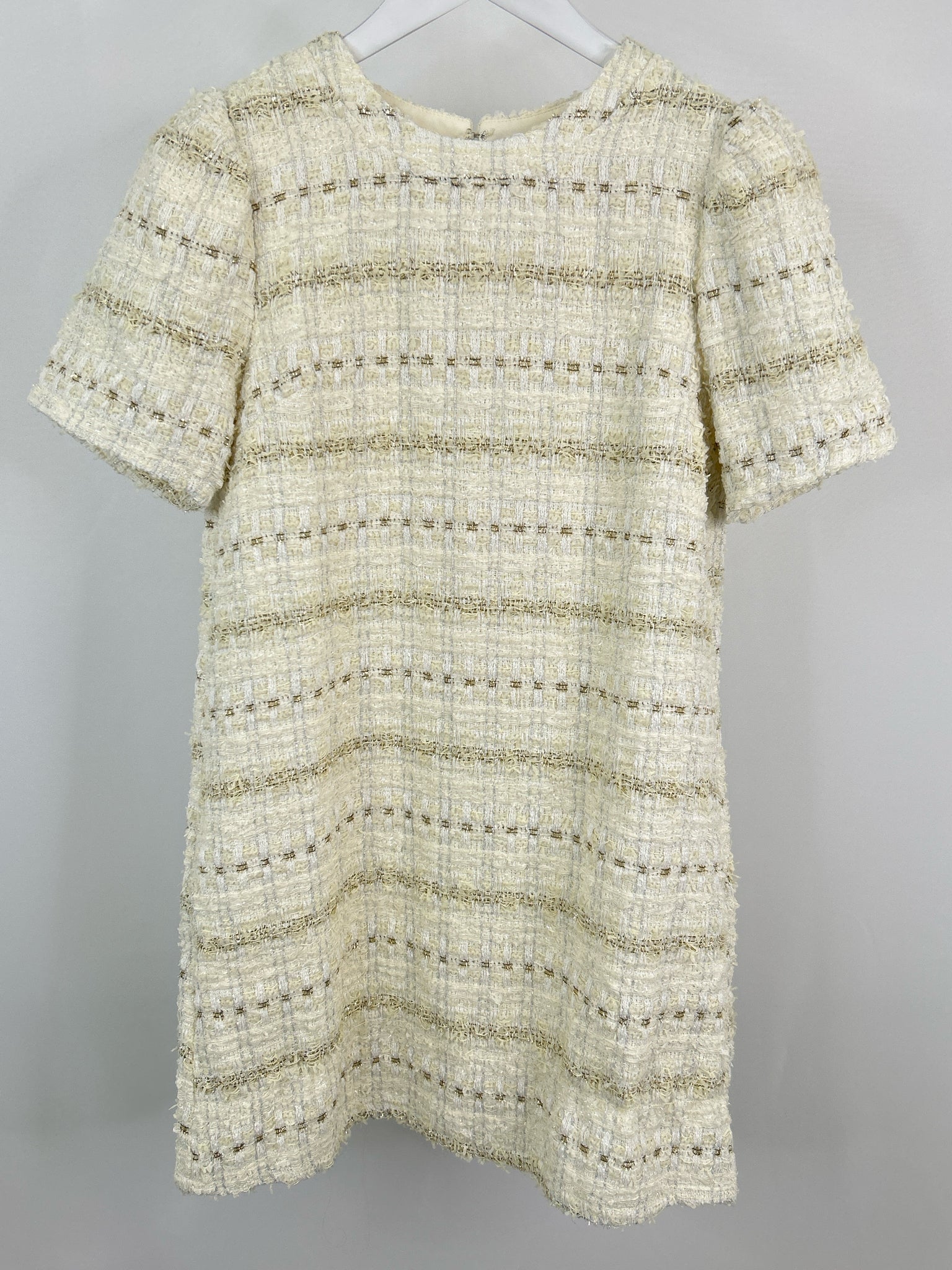 VOY Size S Cream Women Dress
