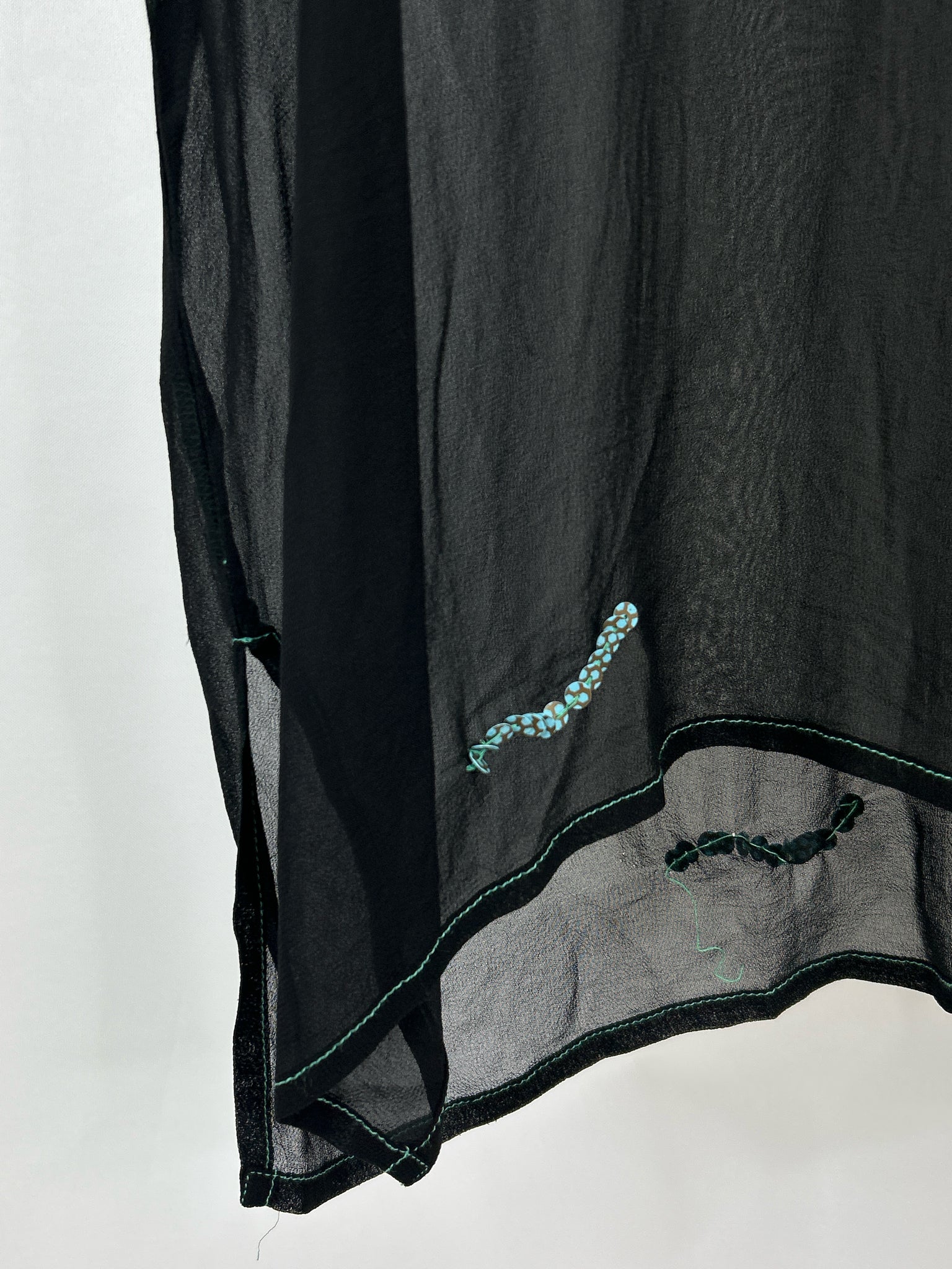 BLANK LONDON Size L Black Women Cover-Up