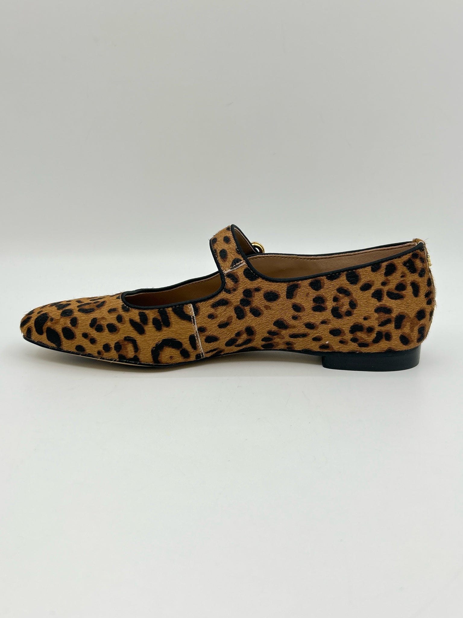 SAM EDELMAN Size 7 Tan and Black Women Flats