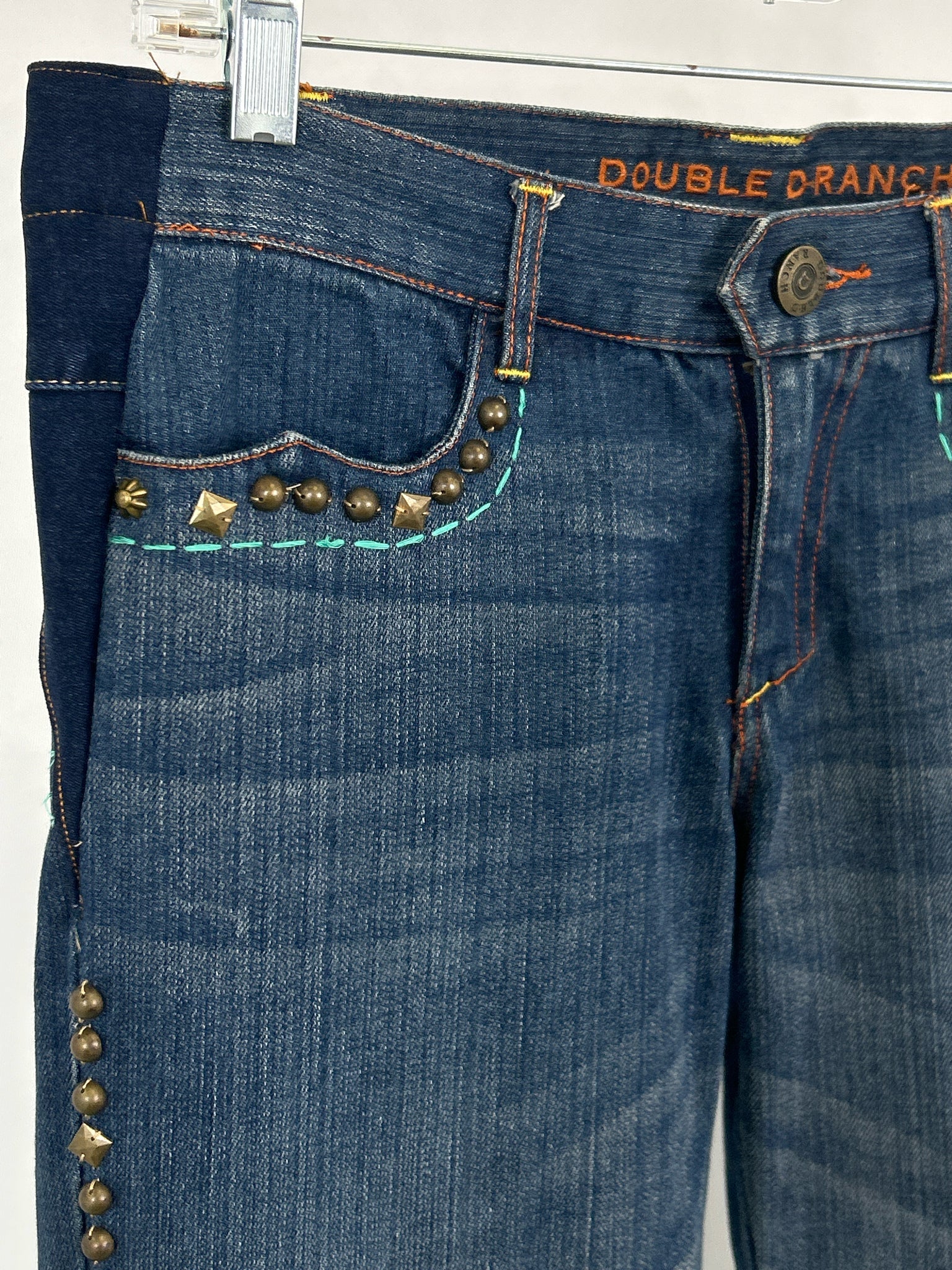 DOUBLE D RANCH Size 14/32 BLUE DENIM Women jeans
