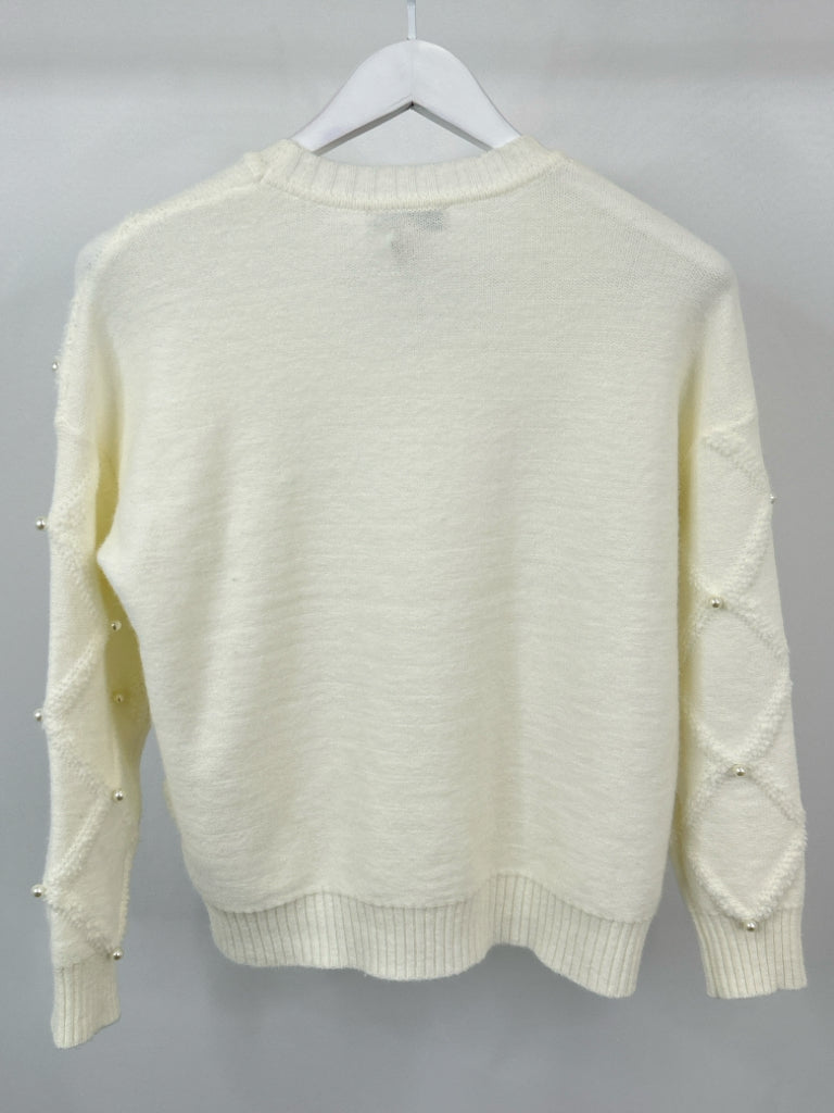 NANETTE LEPORE Women Size S White Sweater