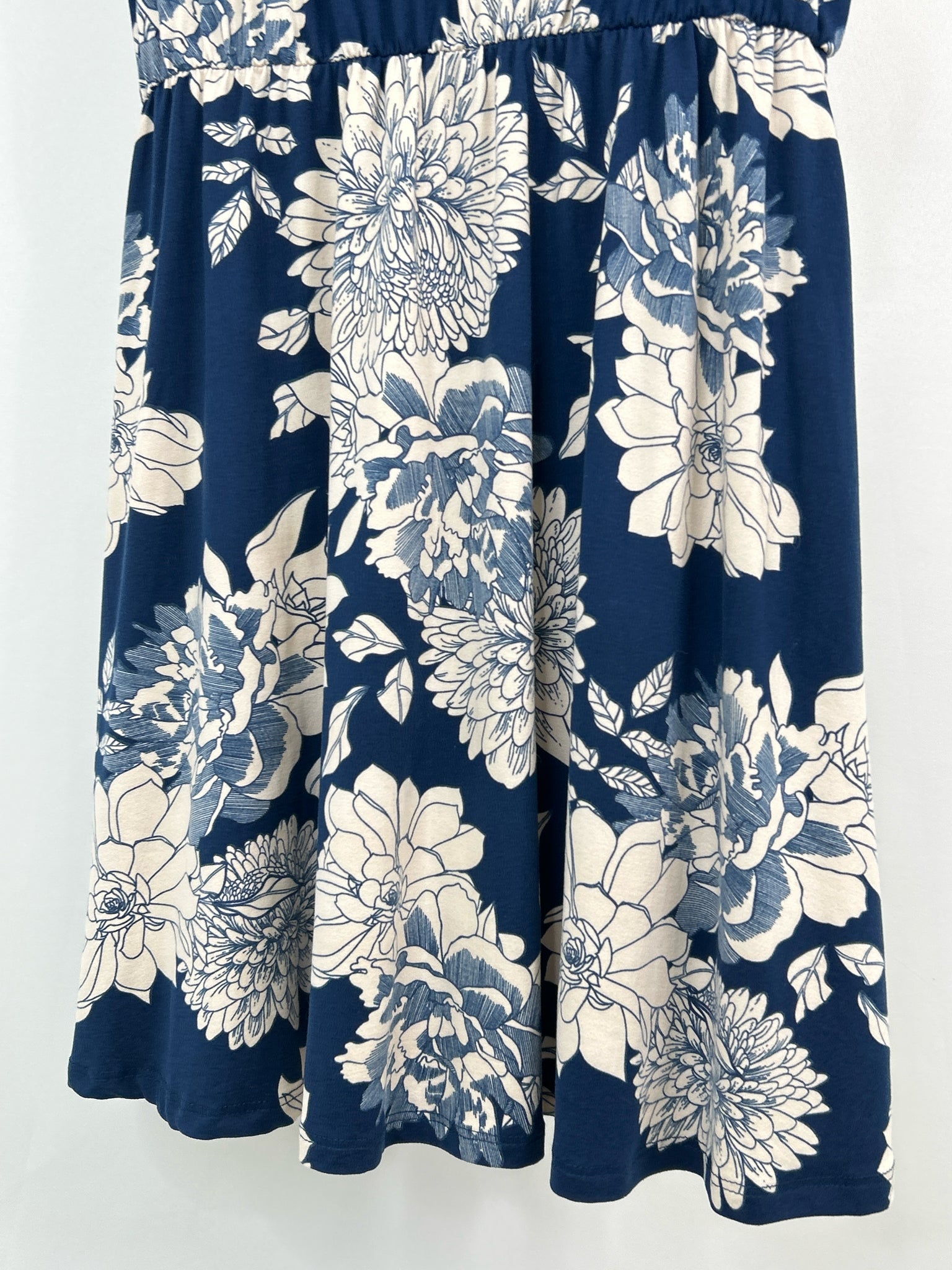 FRENCH GREY Size L Navy Women Dress