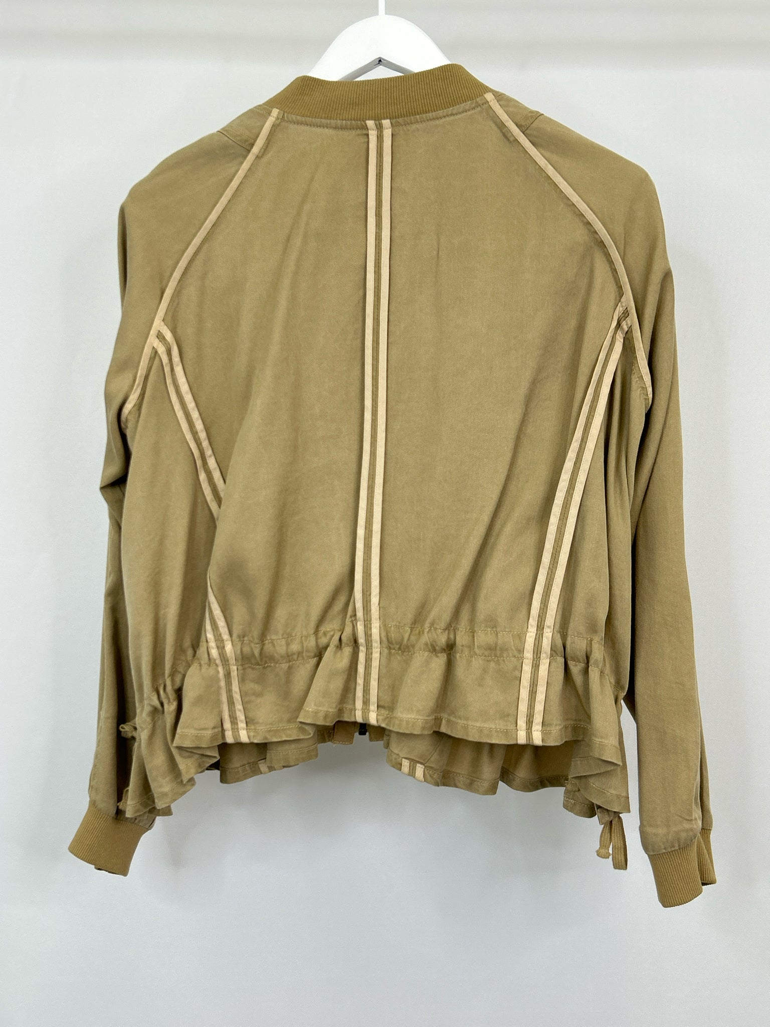 ANTHROPOLOGIE Size S Tan Women Jacket