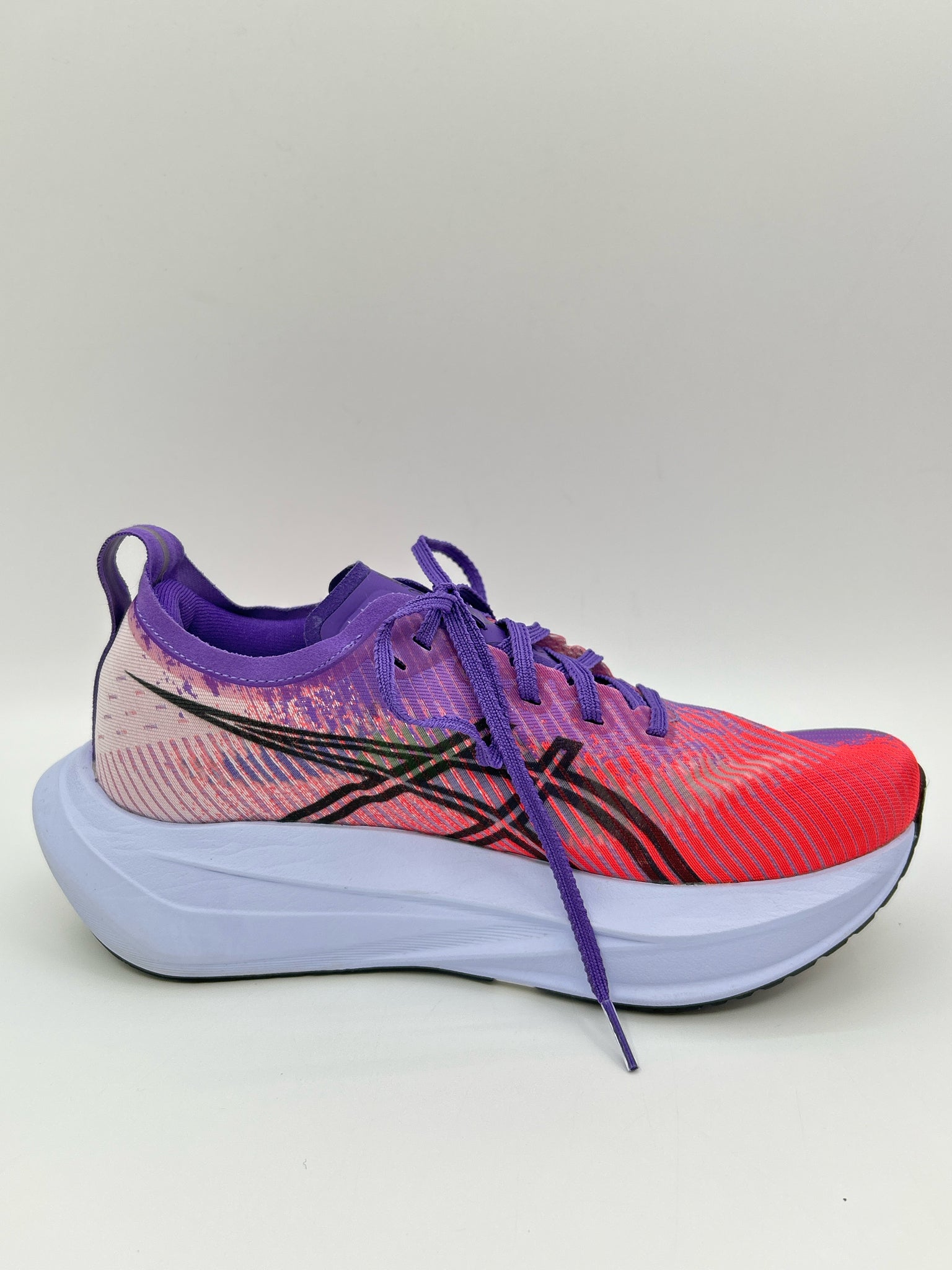 ASICS Size 6.5 PURPLE AND BLACK Women Sneakers