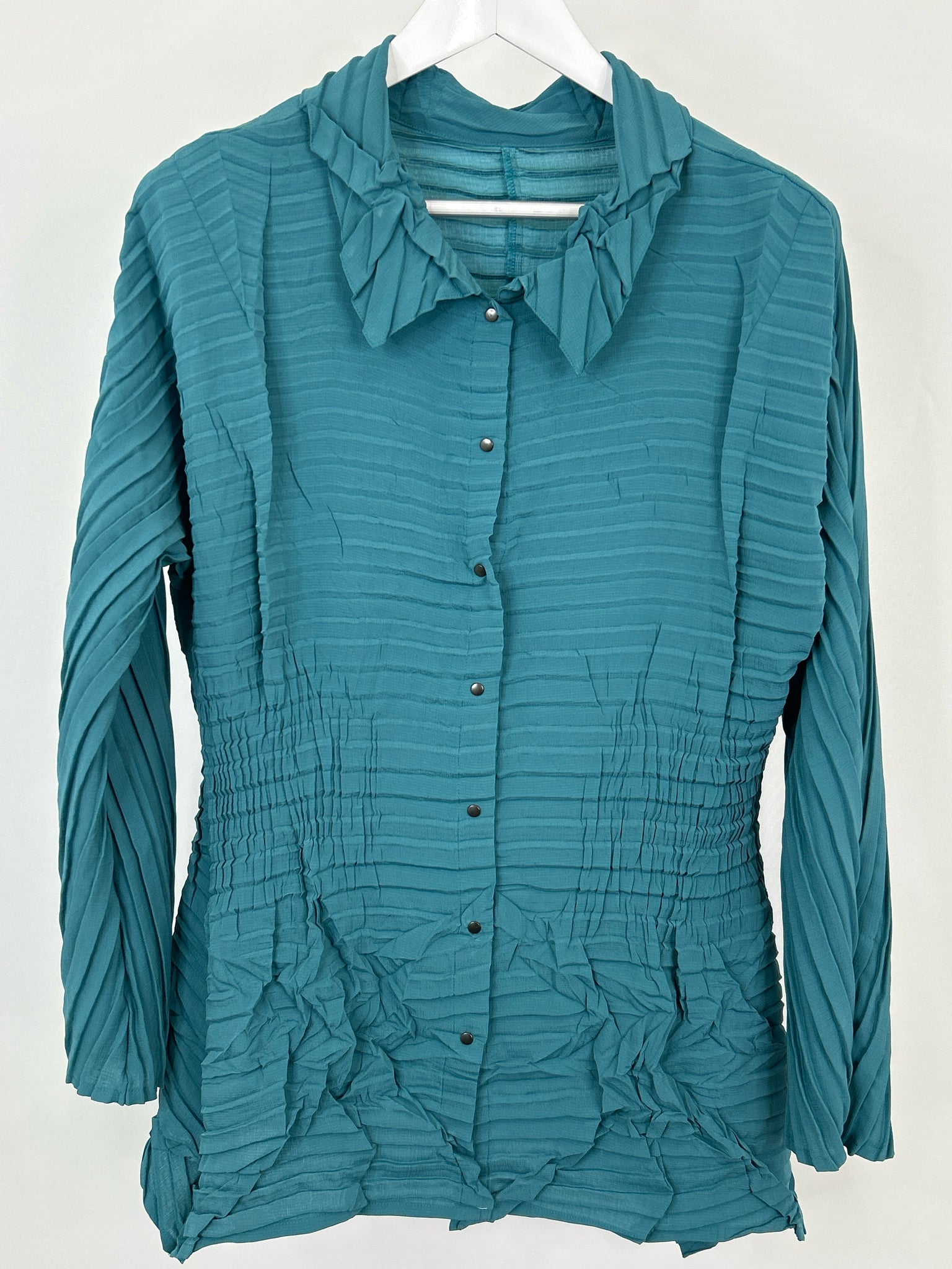 BABETTE Size XL Teal Women Blouse